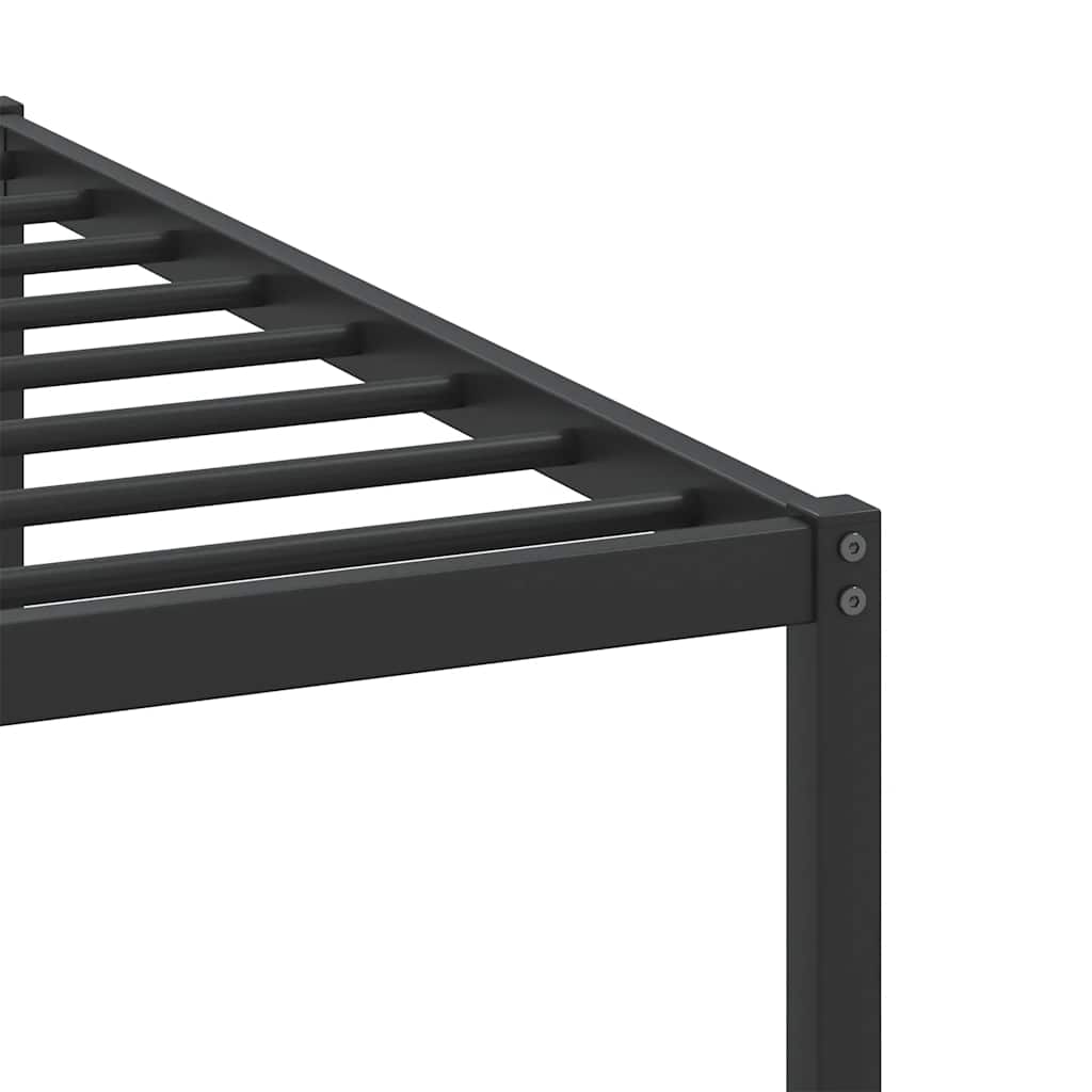 Cadre de lit sans matelas chêne fumé 183x203 cm bois ingénierie - XIOS