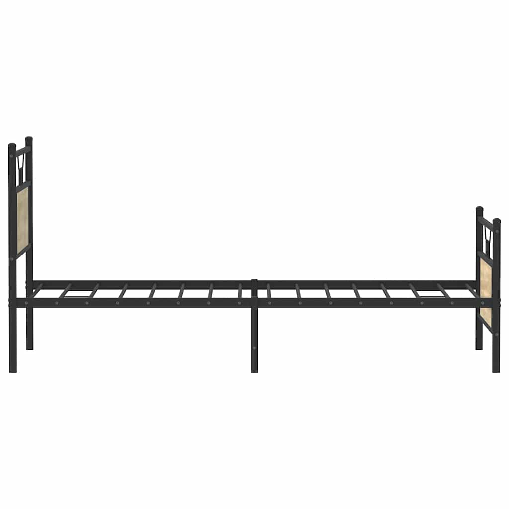 Cadre de lit sans matelas chêne sonoma 90x190 cm - XIOS