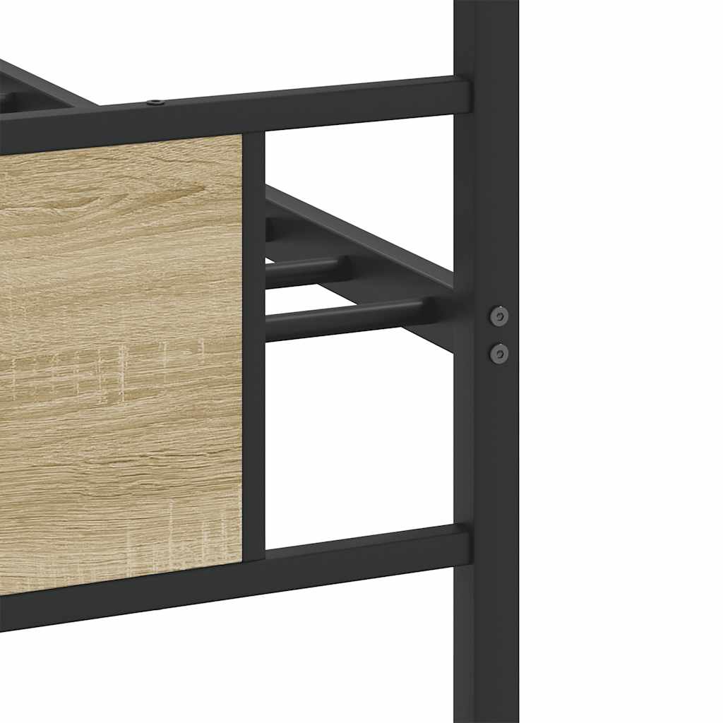 Cadre de lit sans matelas chêne sonoma 90x200 cm - XIOS