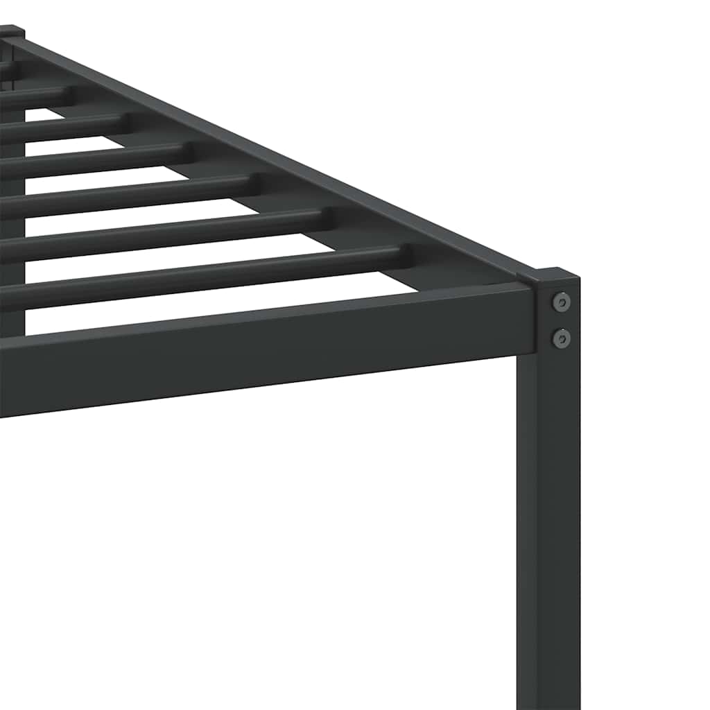 Cadre de lit sans matelas chêne marron 107x203 cm - XIOS