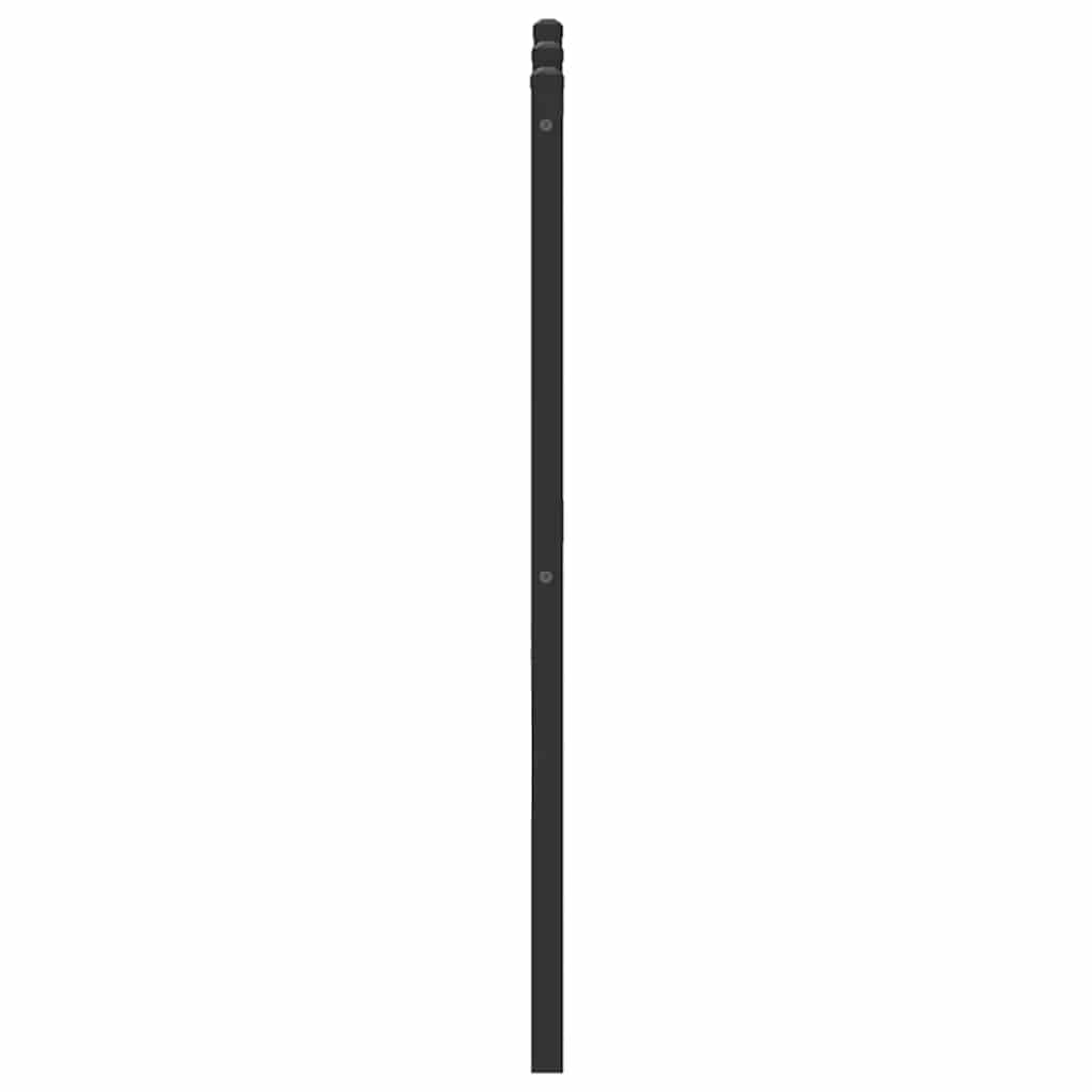 Tête de lit chêne marron 150 cm bois d'ingénierie et acier Têtes et pieds de lit vidaXL