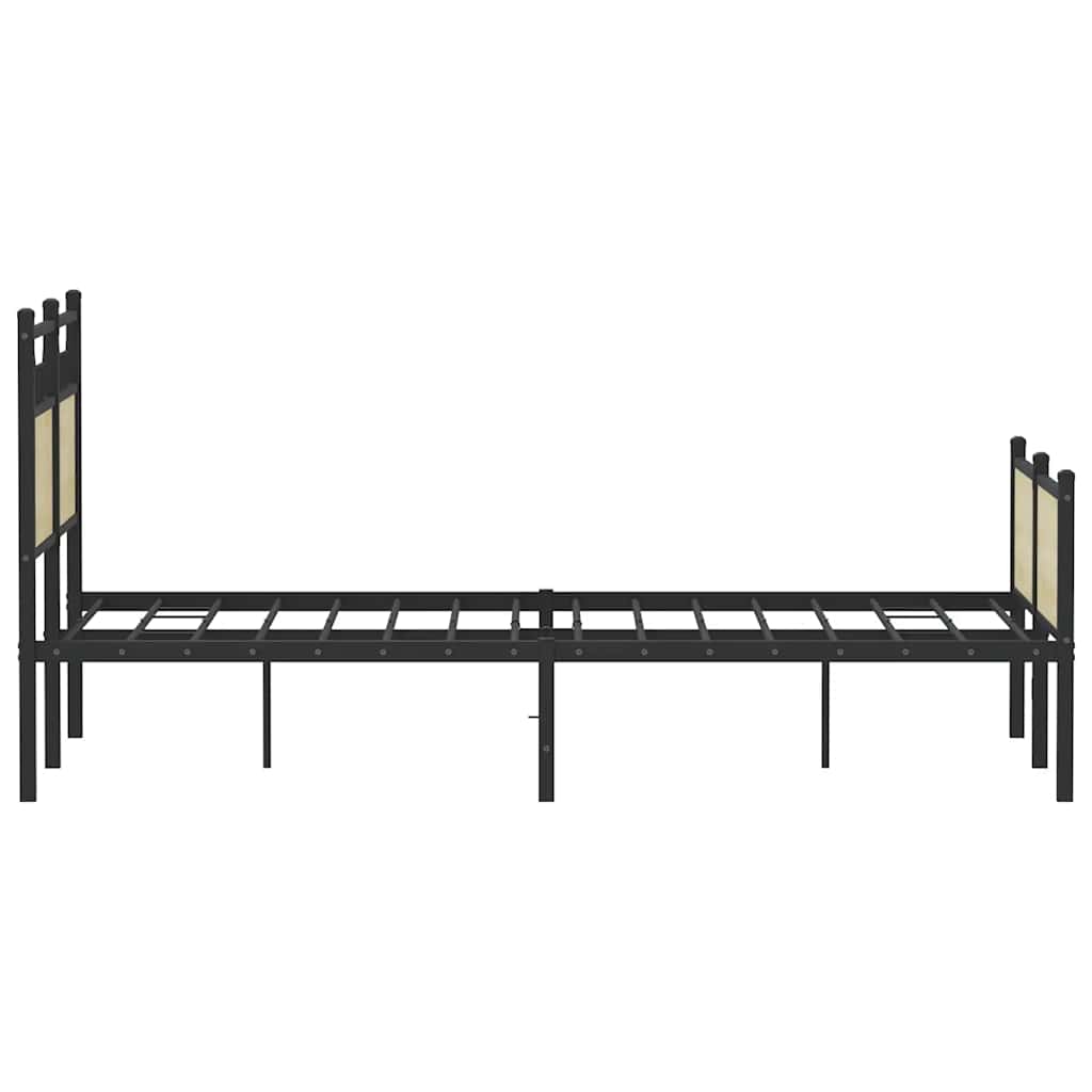 Cadre de lit sans matelas chêne sonoma 120x190 cm - XIOS