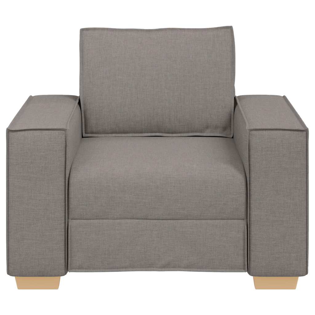 Canapé-chaise Taupe 60 cm Tissu - XIOS