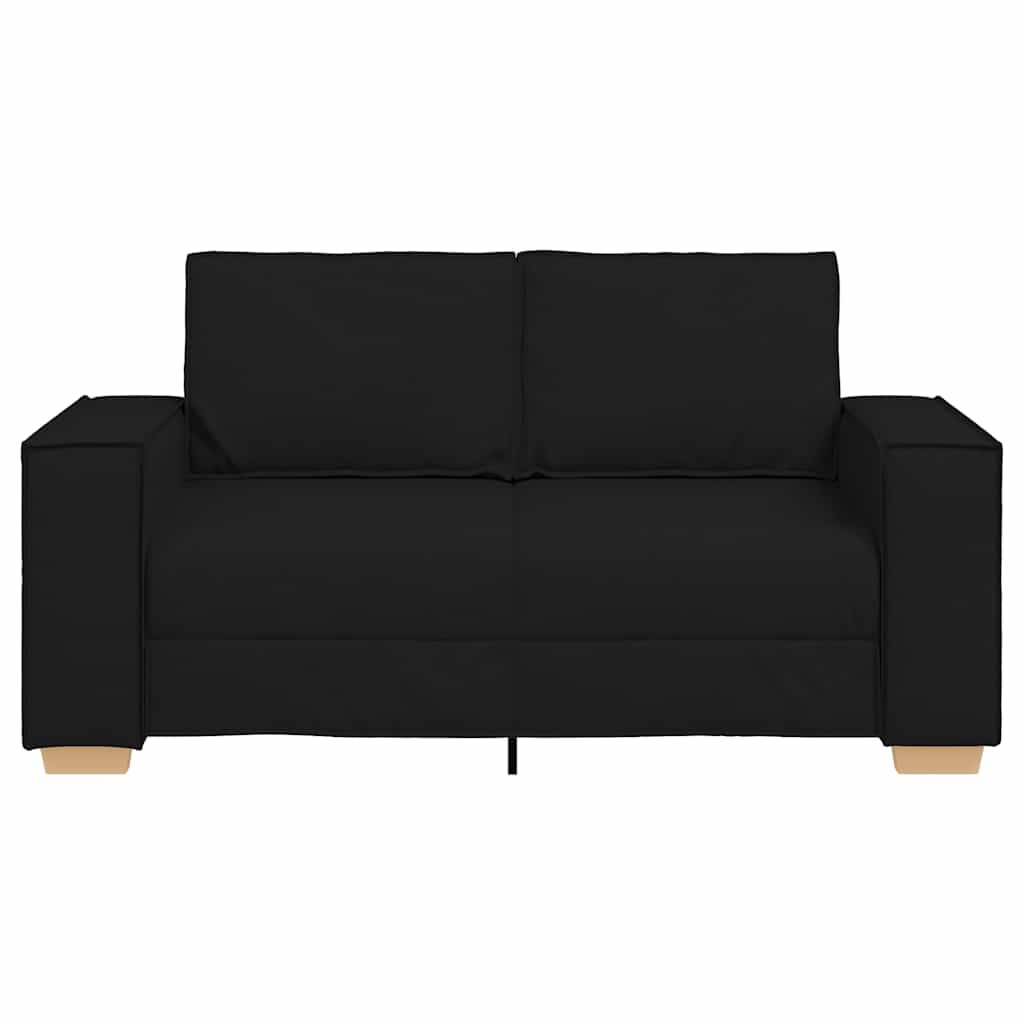 Canapé 2 places Noir 120 cm Tissu - XIOS