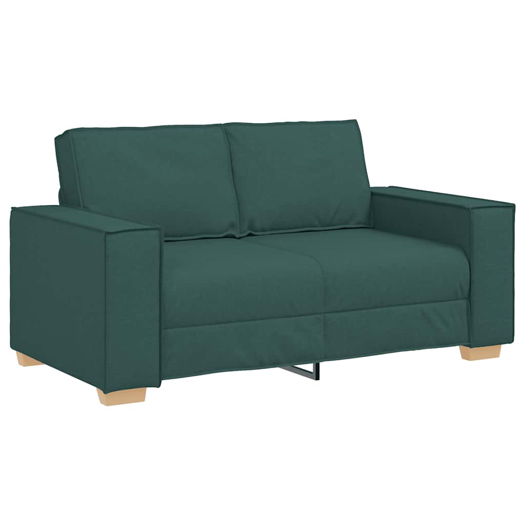 Canapé 2 places Vert foncé 120 cm Tissu - XIOS