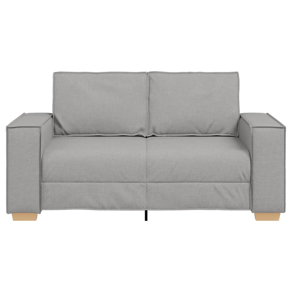 Canapé 2 places Gris nuage 120 cm Tissu - XIOS