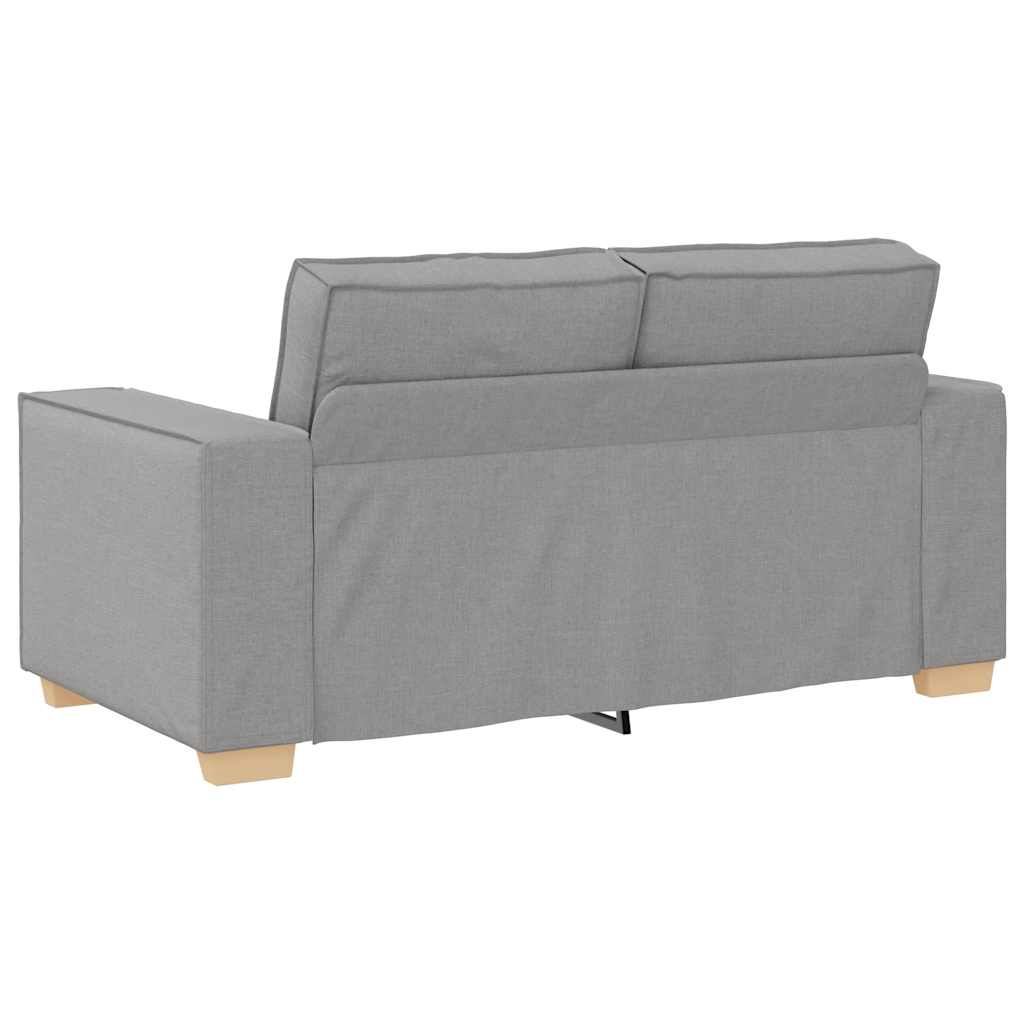 Canapé 2 places Gris nuage 120 cm Tissu - XIOS
