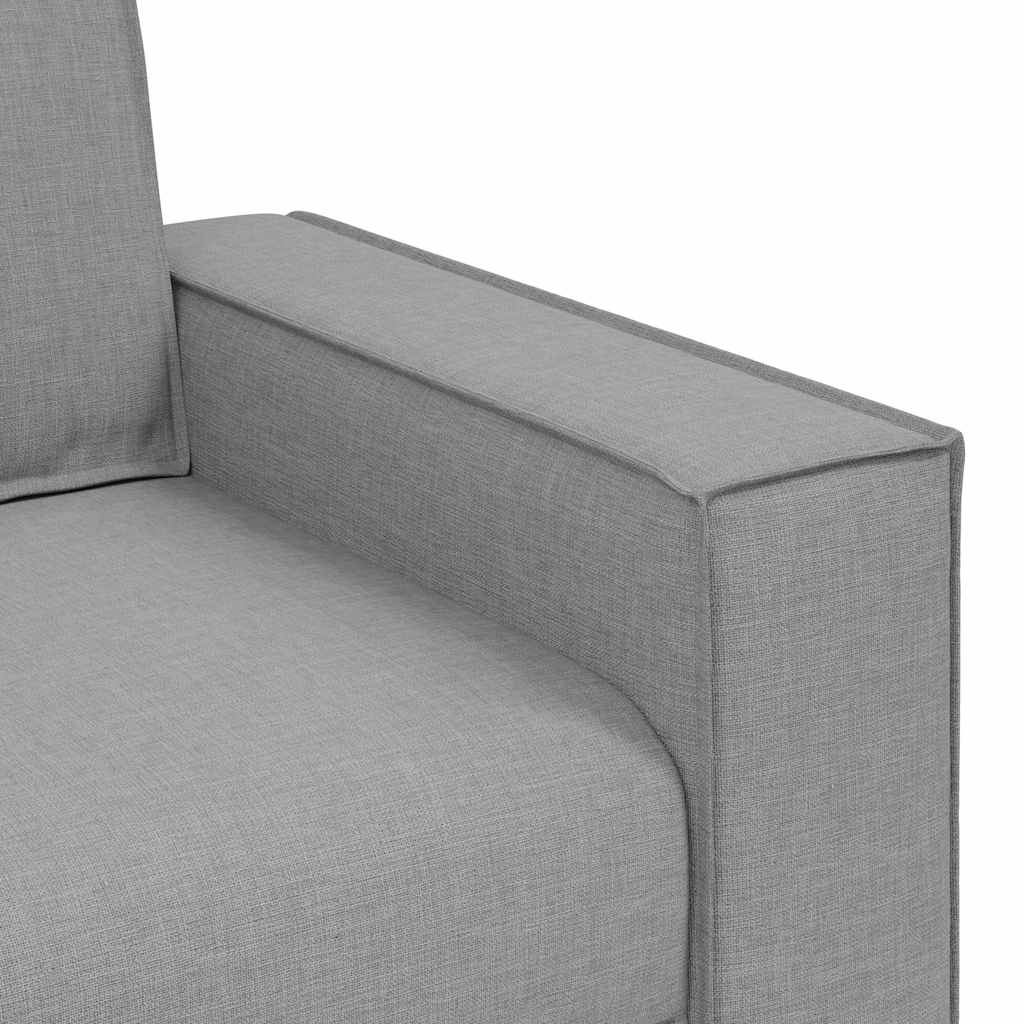 Canapé 2 places Gris nuage 140 cm Tissu - XIOS
