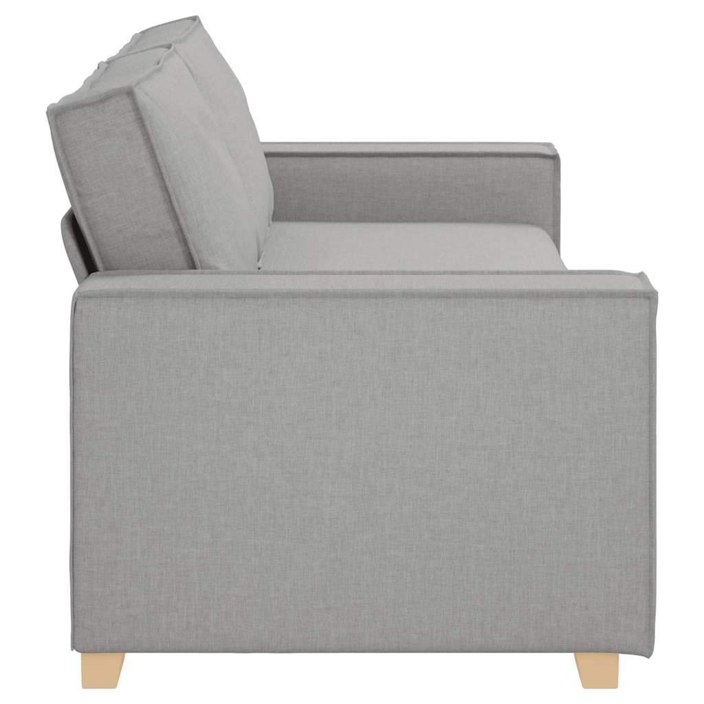 Canapé 3 places Gris nuage 180 cm Tissu - XIOS