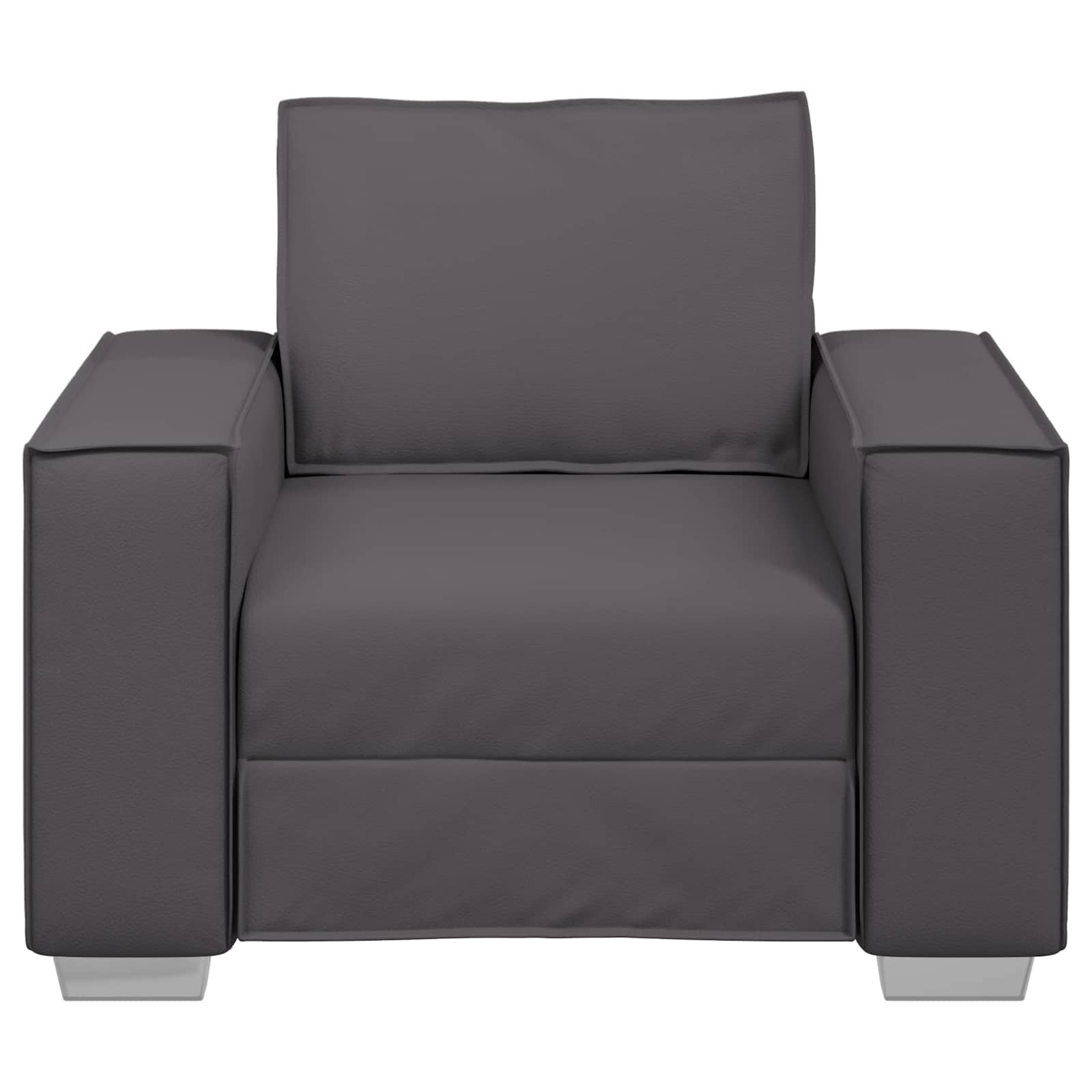 Canapé Gris 100 x 80 x 84 cm tissu - XIOS