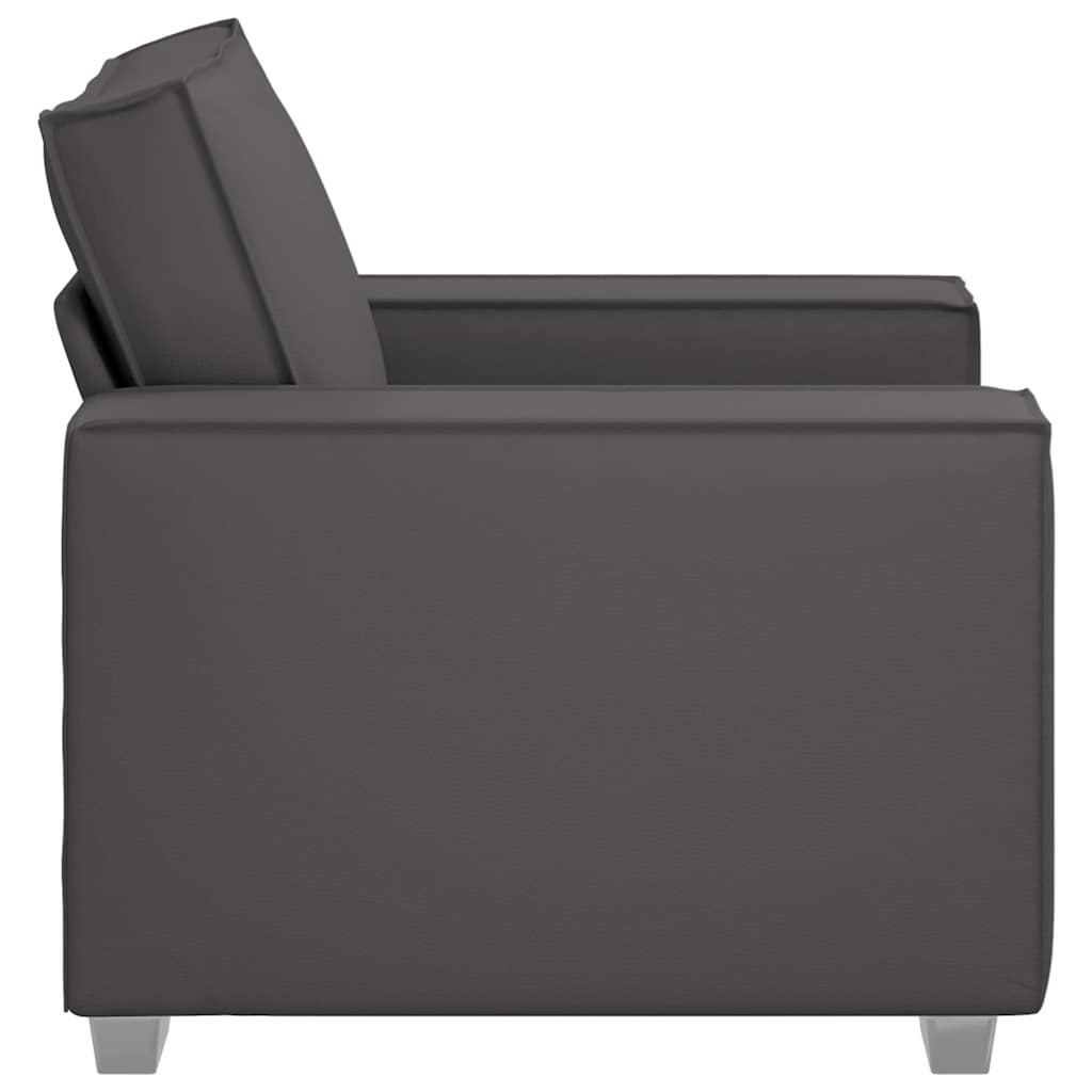 Fauteuil canapé Gris 99 x 78 x 84 cm Cuir artificiel - XIOS