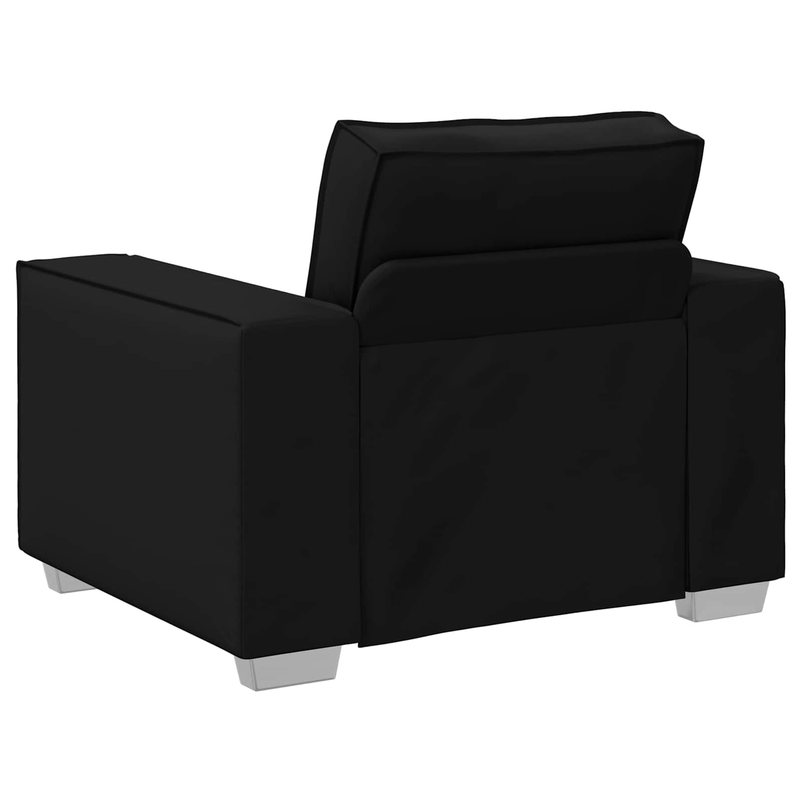 Canapé Noir 100 x 80 x 84 cm tissu - XIOS