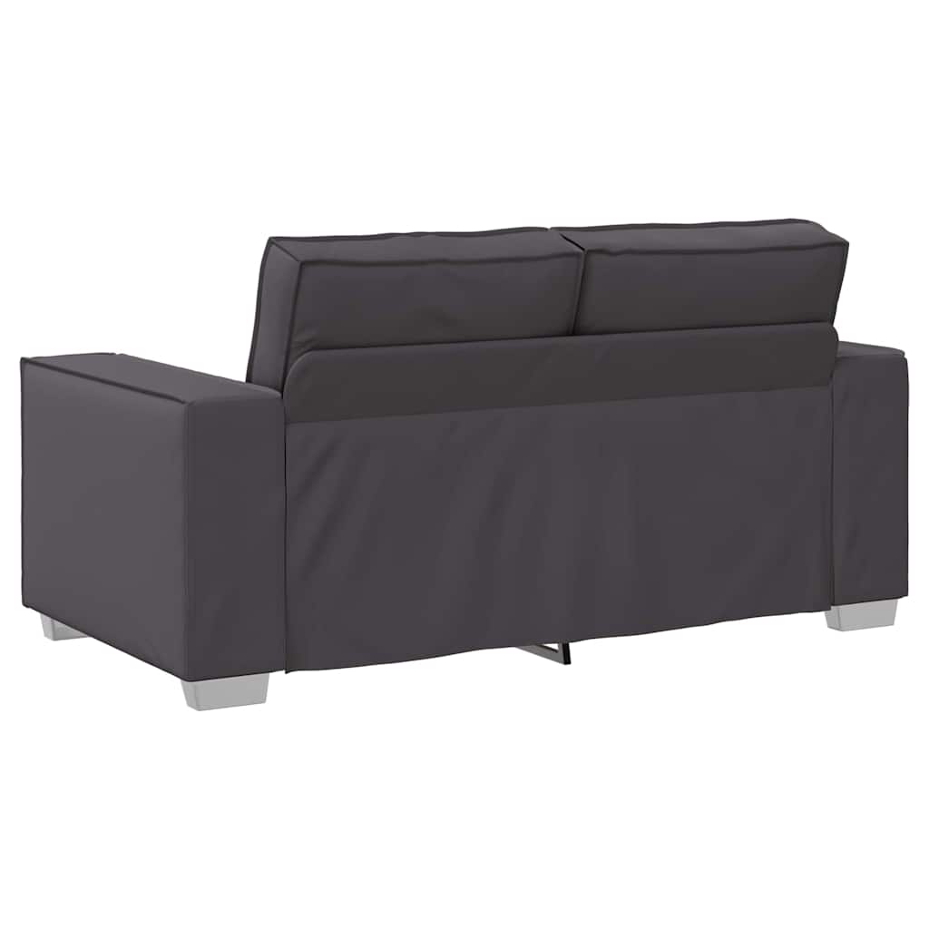 Fauteuil canapé Gris 160 x 78 x 84 cm Cuir artificiel - XIOS