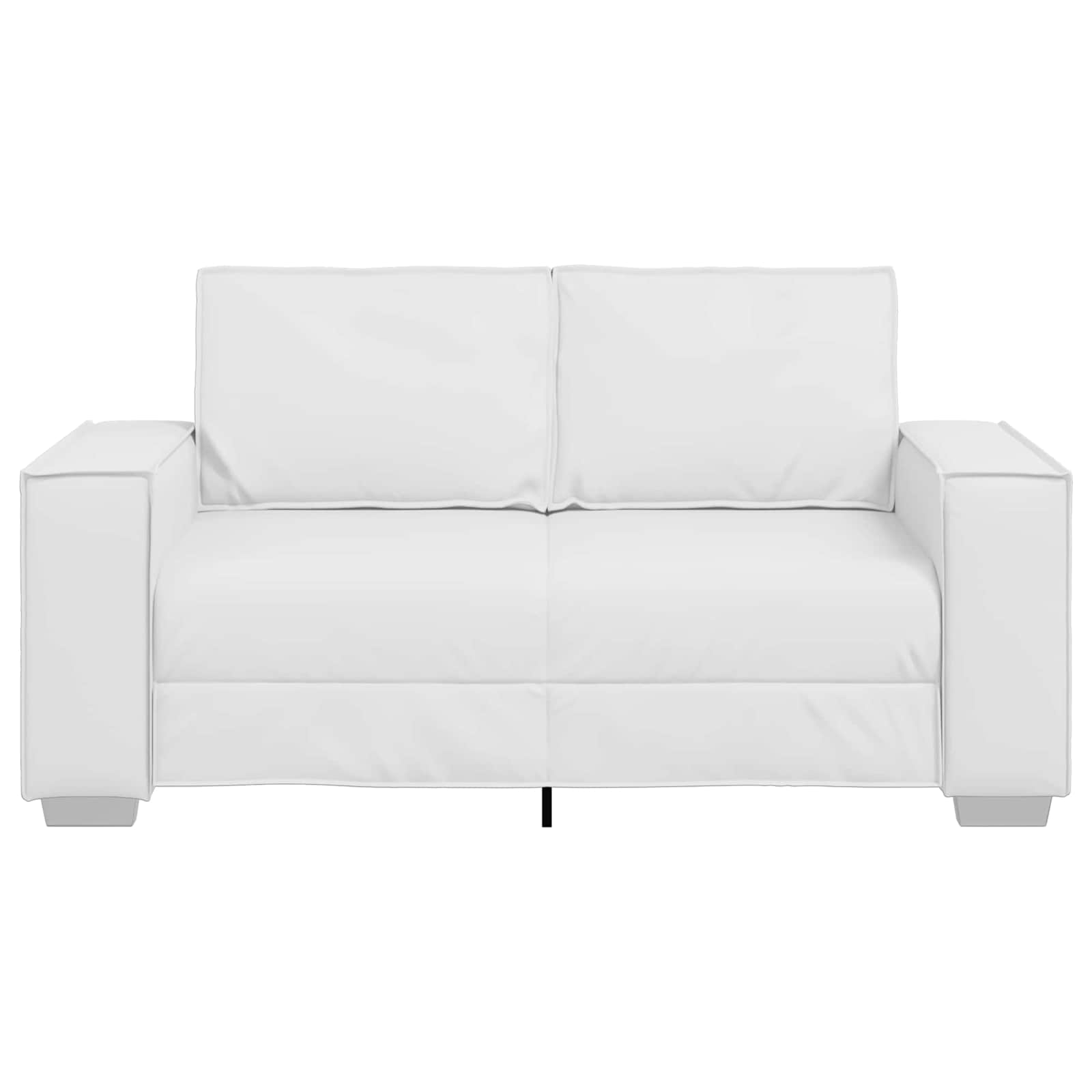 Canapé Blanc 160 x 80 x 84 cm tissu - XIOS