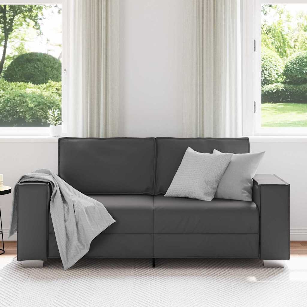 Canapé Gris 180 x 80 x 84 cm tissu - XIOS