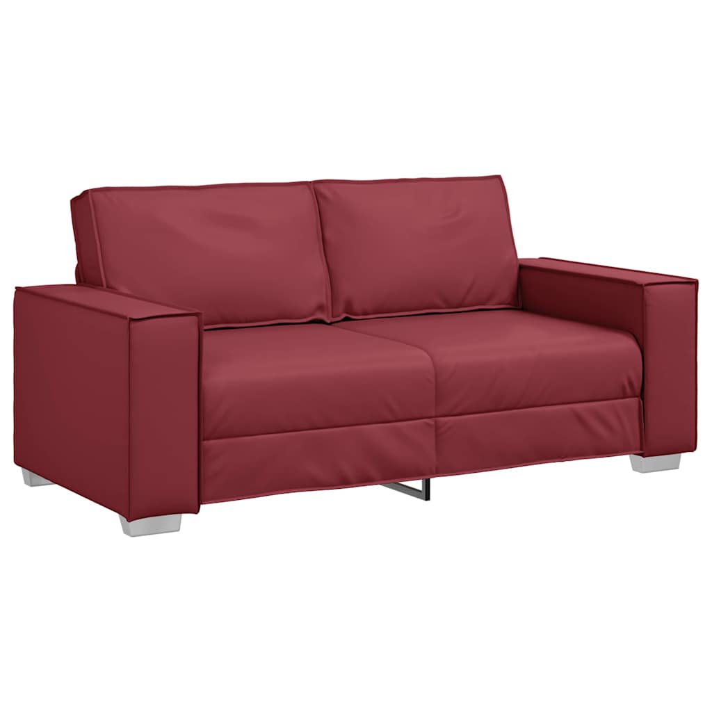 Fauteuil canapé Bordeaux 180 x 78 x 84 cm Cuir artificiel - XIOS
