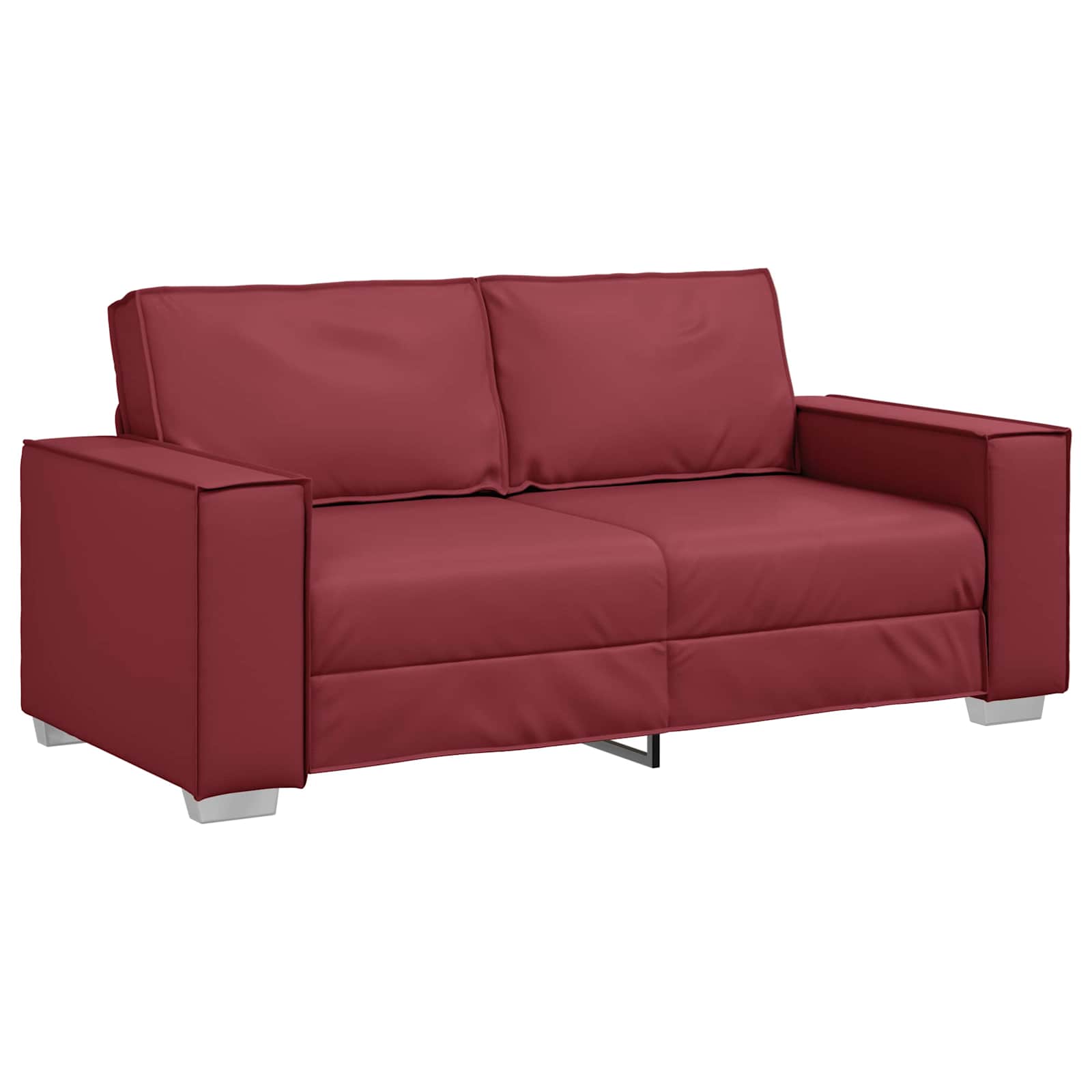 Canapé Bordeaux 180 x 80 x 84 cm tissu - XIOS