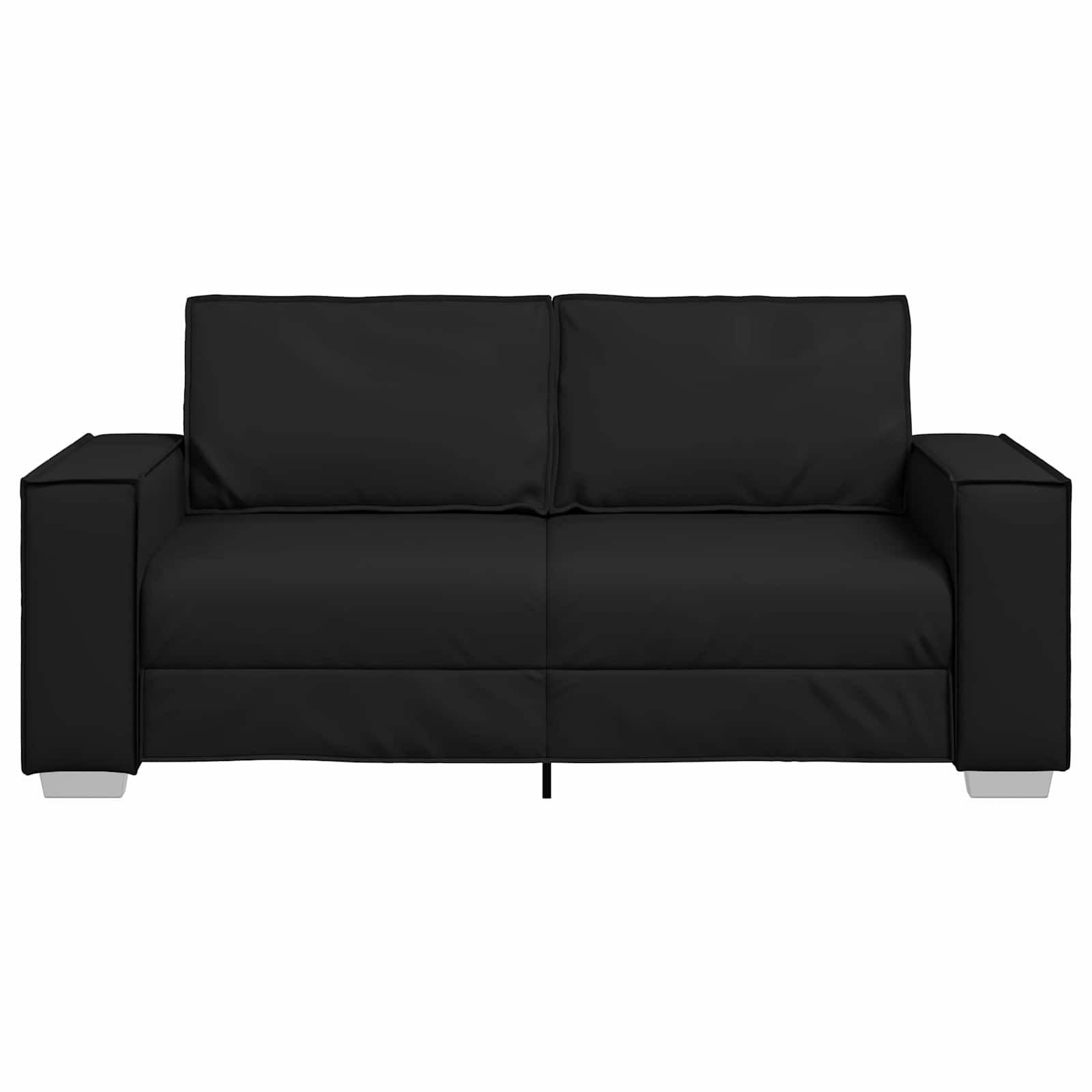 Canapé Noir 180 x 80 x 84 cm tissu - XIOS