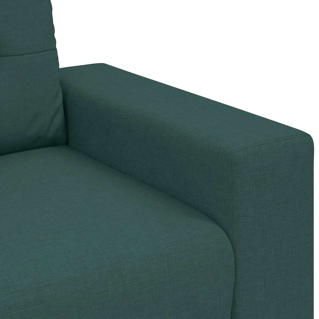 Canapé/Fauteuil vert foncé 100x78x80 cm en tissu - XIOS