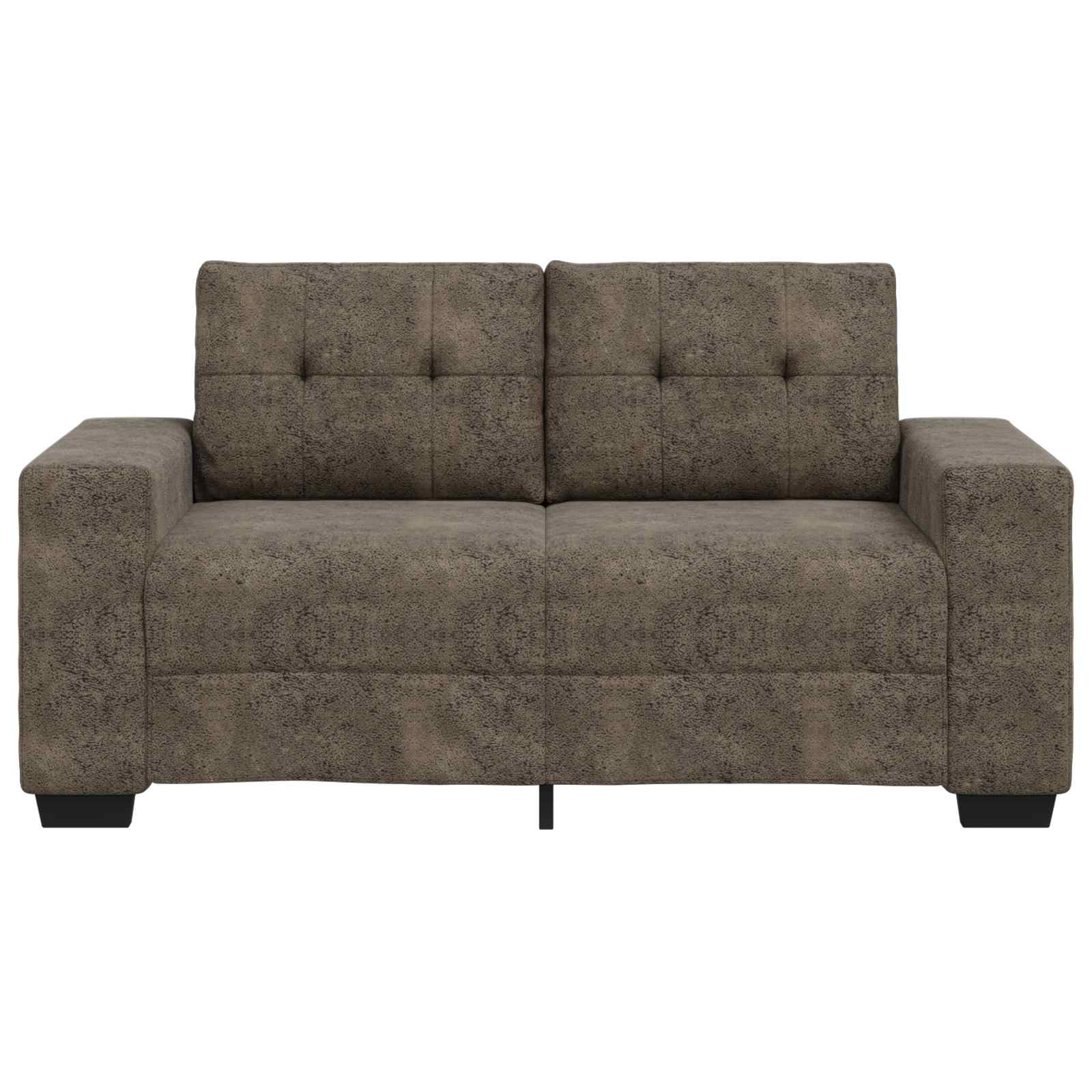 | Canapé Loveseat | avec coussin Gris foncé Cuir synthétique - XIOS