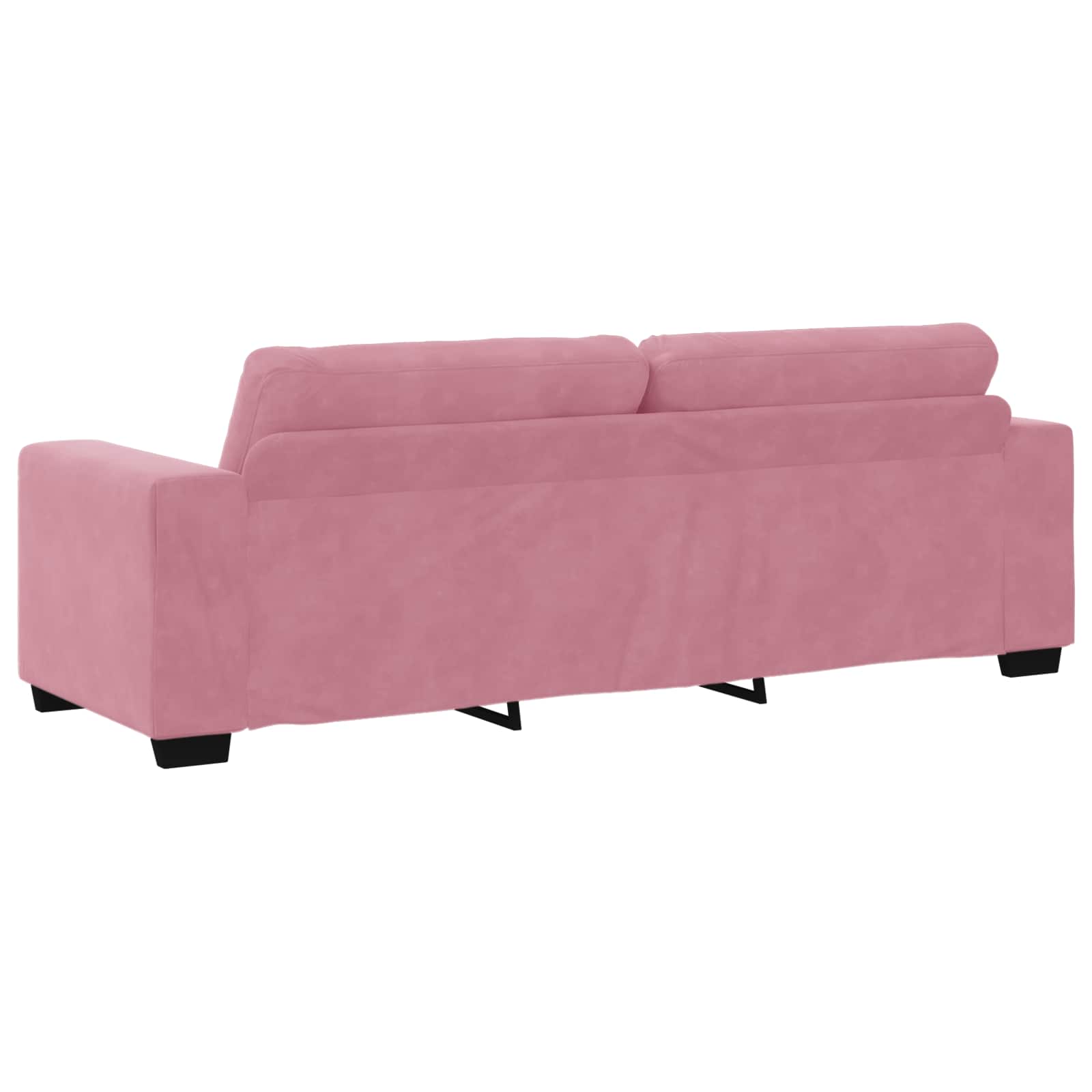 | Sofa 3 places | avec coussin Rose Velours - XIOS