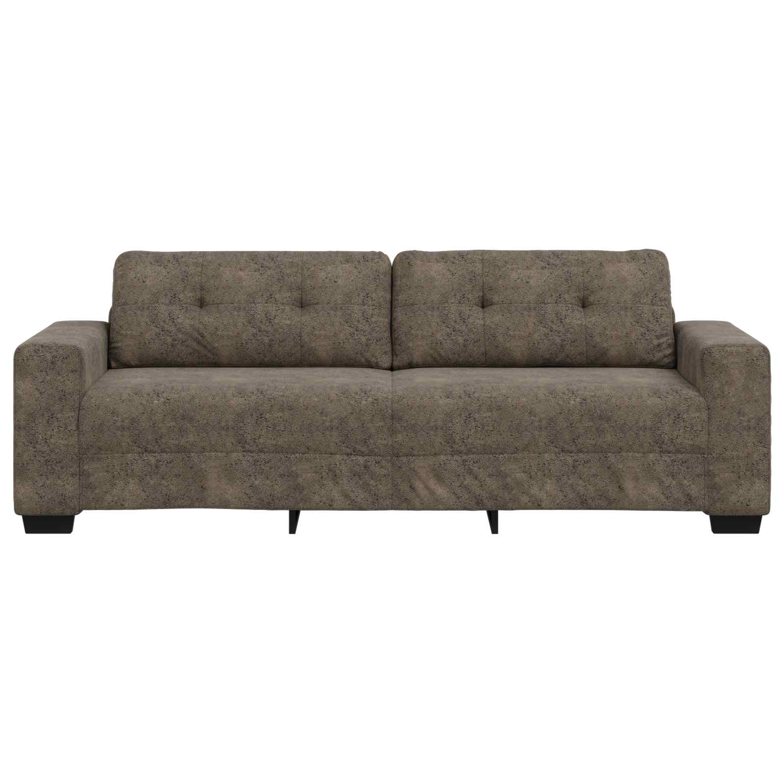 Sofa 3 places Gris foncé 220 cm Simili cuir - XIOS