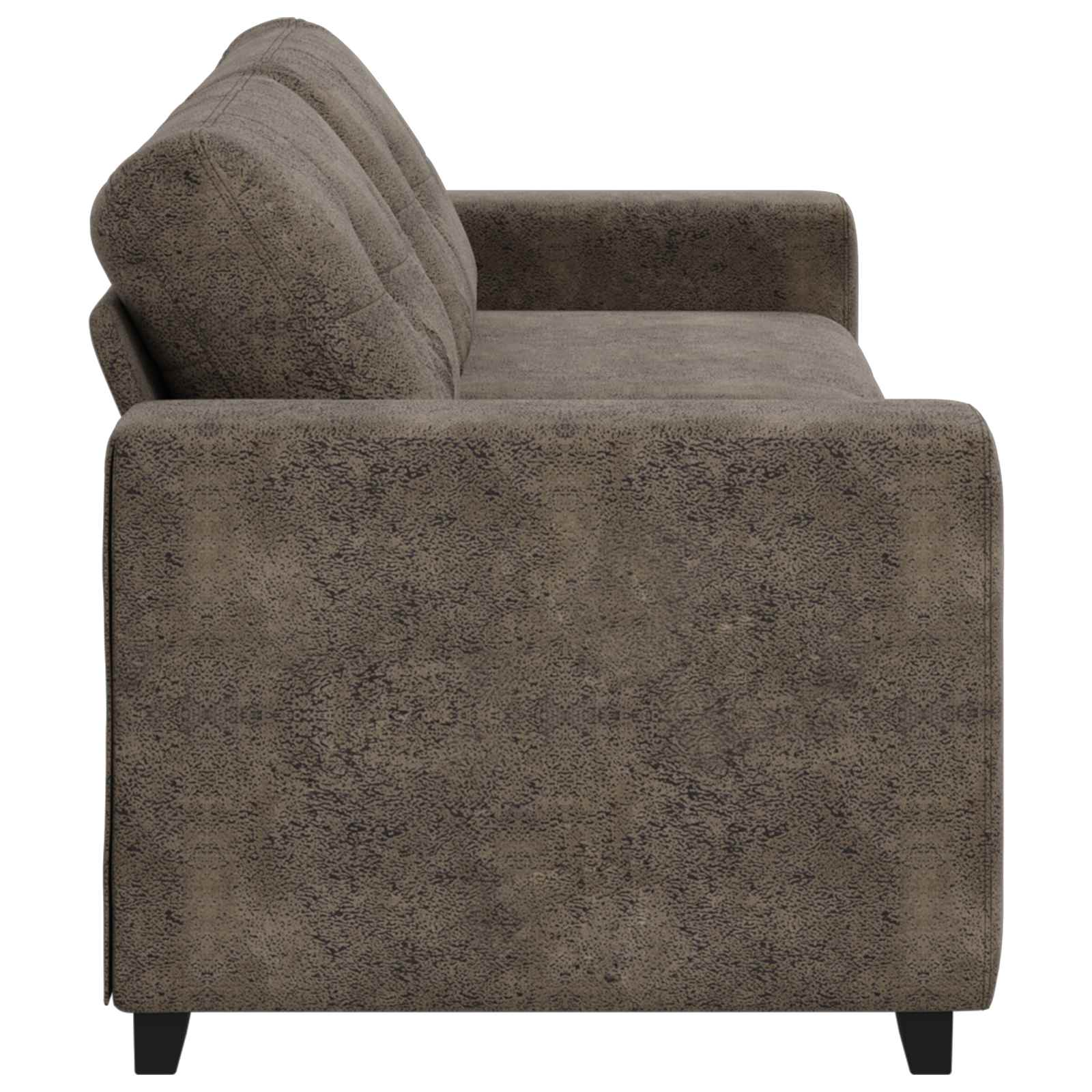 Sofa 3 places Gris foncé 220 cm Simili cuir - XIOS