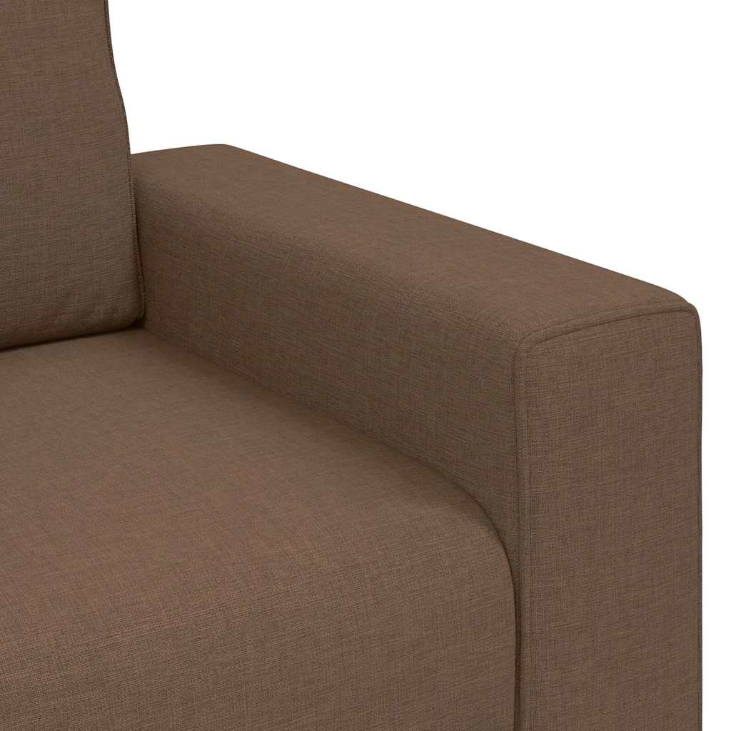 Fauteuil canapé marron 100x77x82 cm en tissu - XIOS
