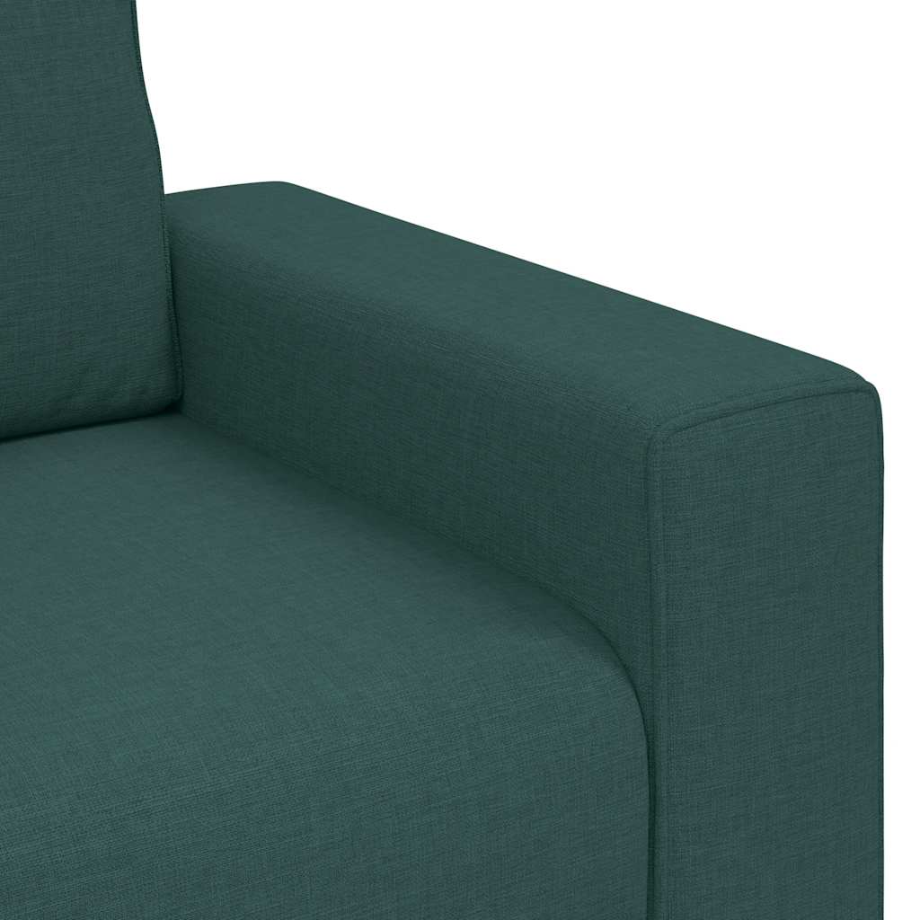 Canapé/Fauteuil vert foncé 100x77x82 cm tissu - XIOS