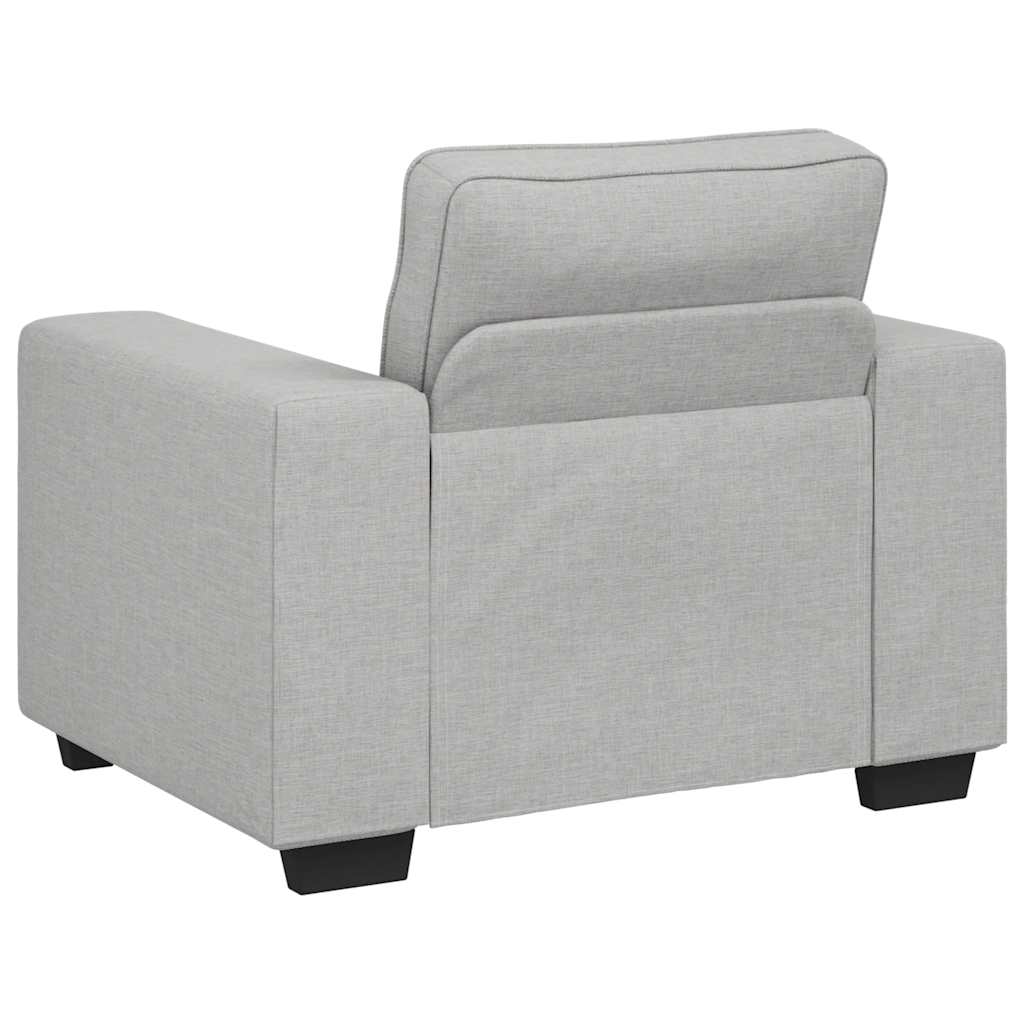 Canapé/Fauteuil Gris Nuage 100x77x82 cm tissu - XIOS