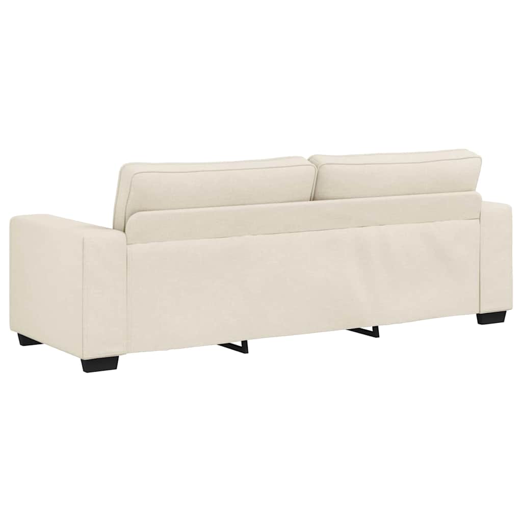 | Canapé | avec coussin avec oreiller Beige 221 x 77 x 82 cm Lin - XIOS