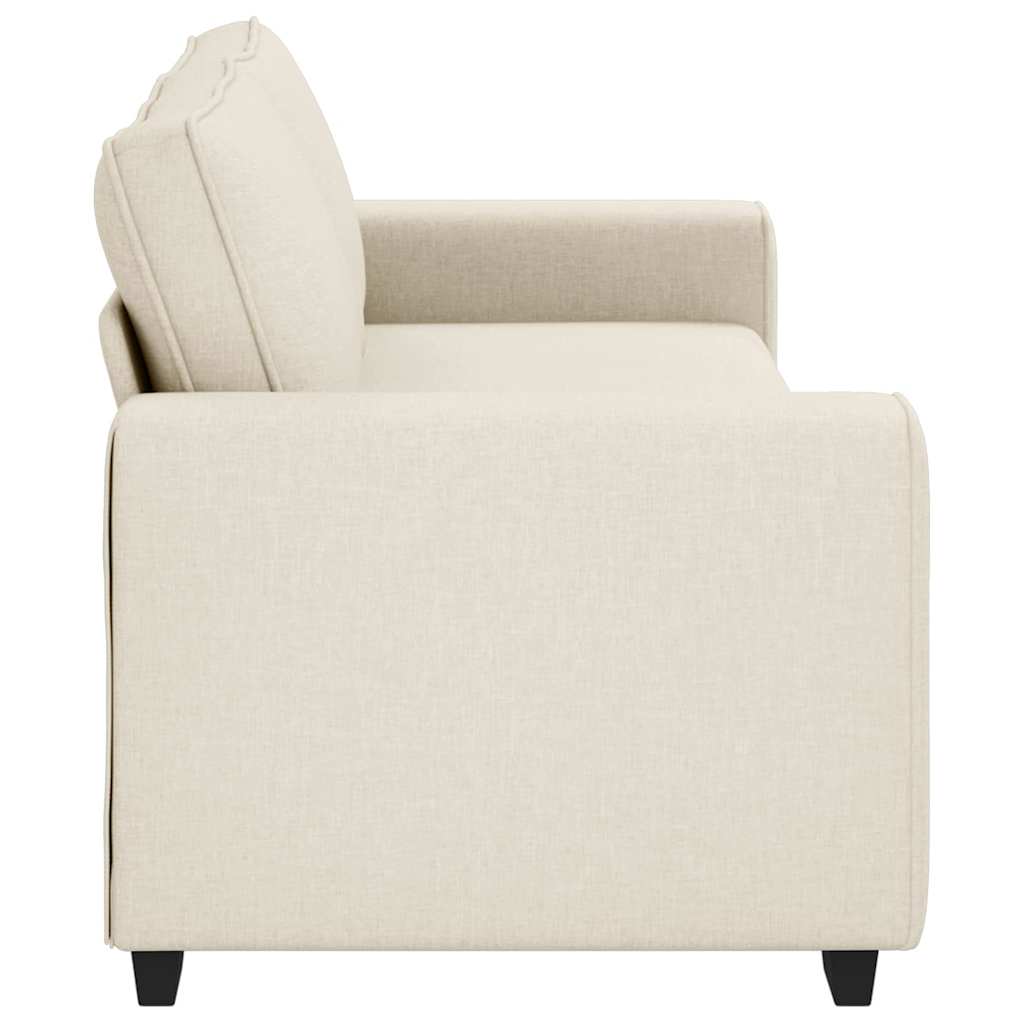 | Canapé | avec coussin avec oreiller Beige 221 x 77 x 82 cm Lin - XIOS