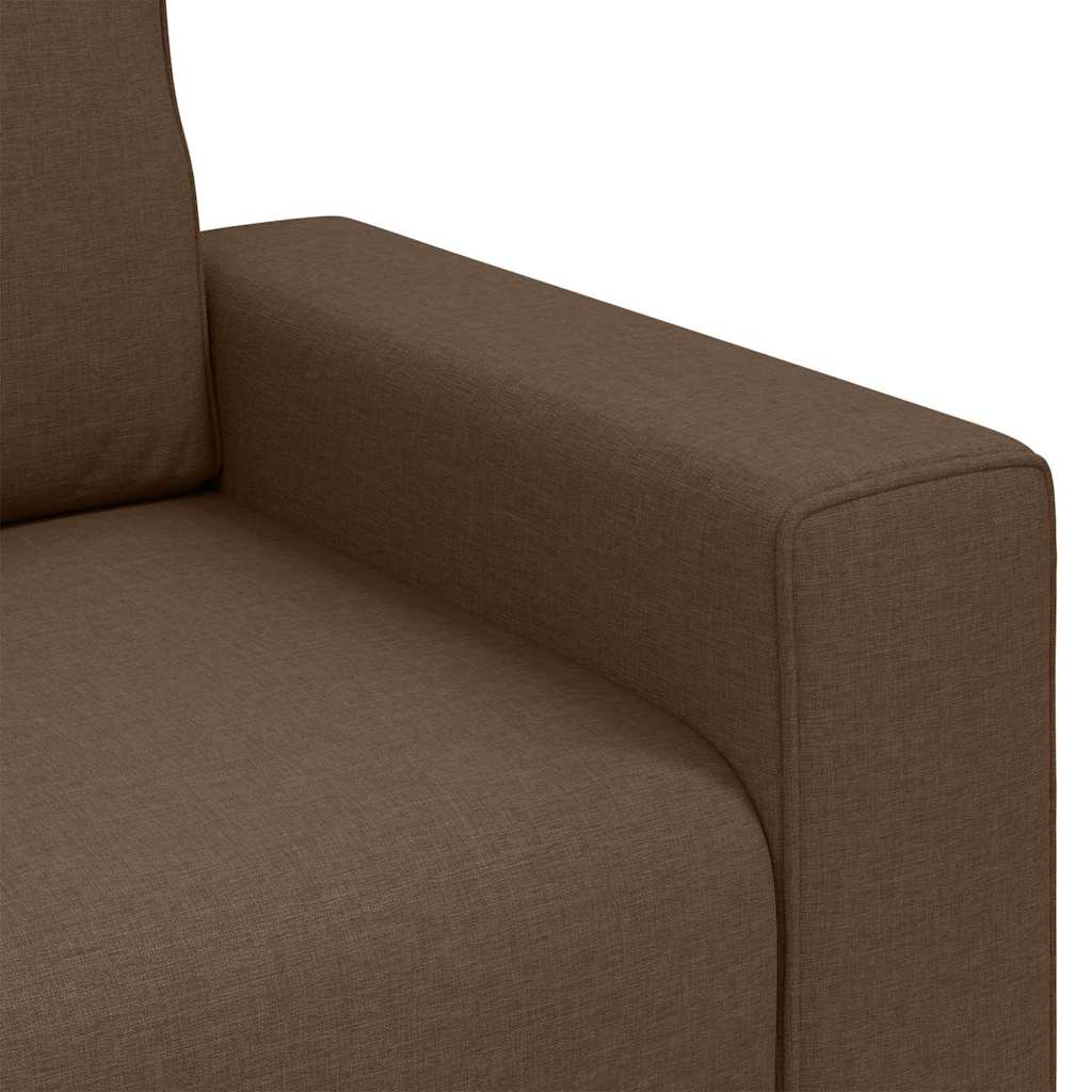 Canapé avec coussin Marron 100 x 77 x 82 cm tissu - XIOS