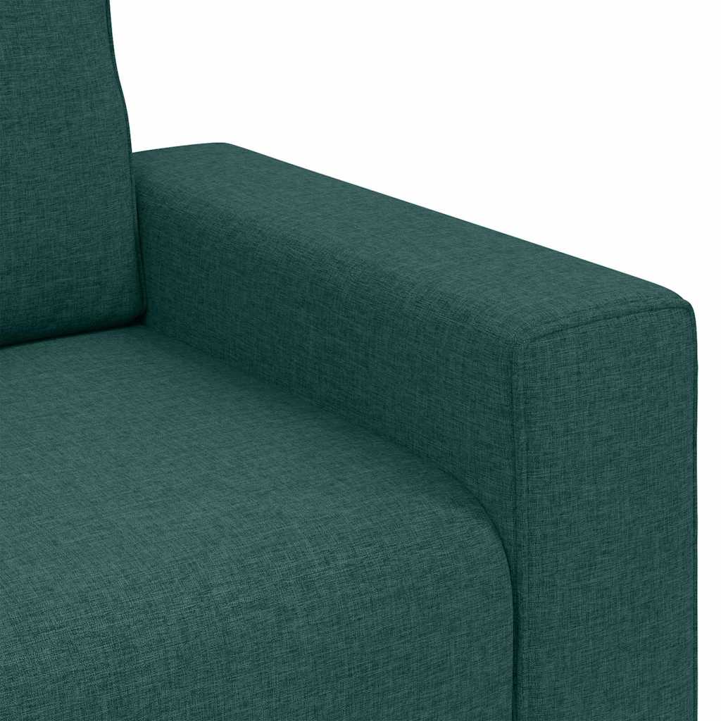 Canapé avec coussin Vert foncé 100 x 77 x 82 cm tissu - XIOS