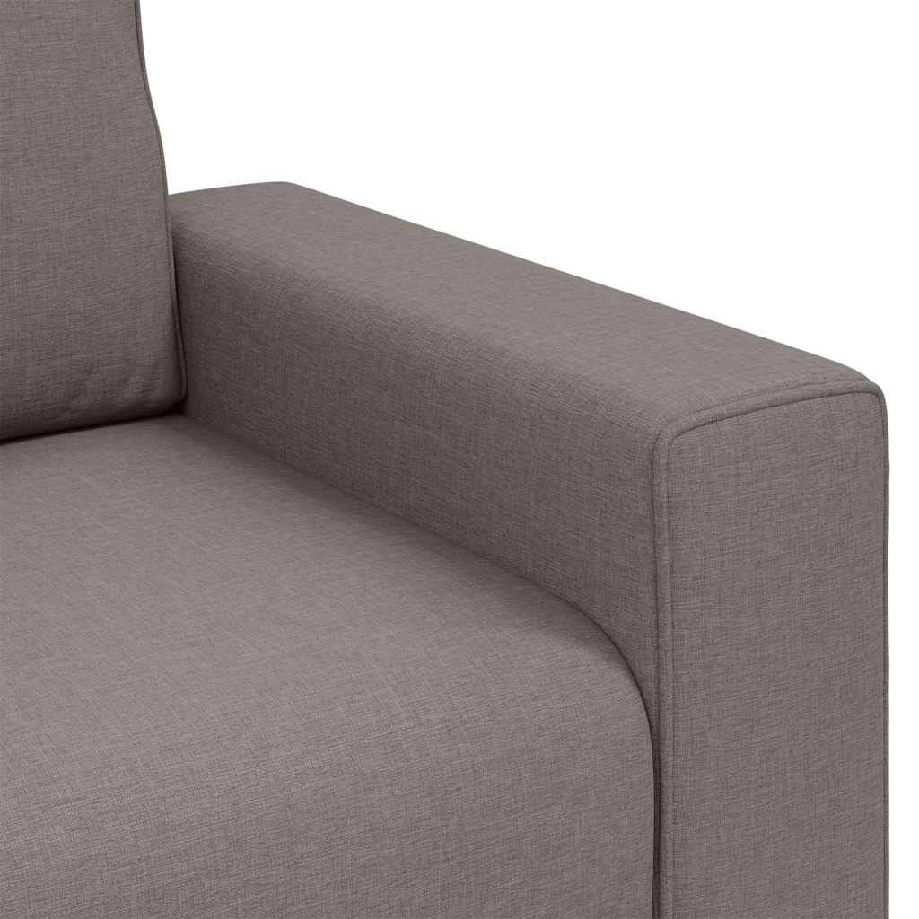 Canapé avec coussin Taupe 100 x 77 x 82 cm tissu - XIOS