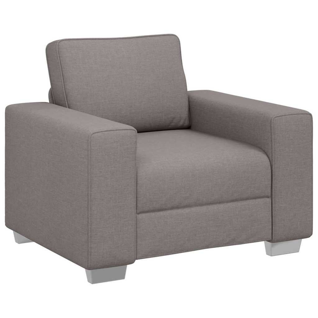 Canapé avec coussin Taupe 100 x 77 x 82 cm tissu - XIOS
