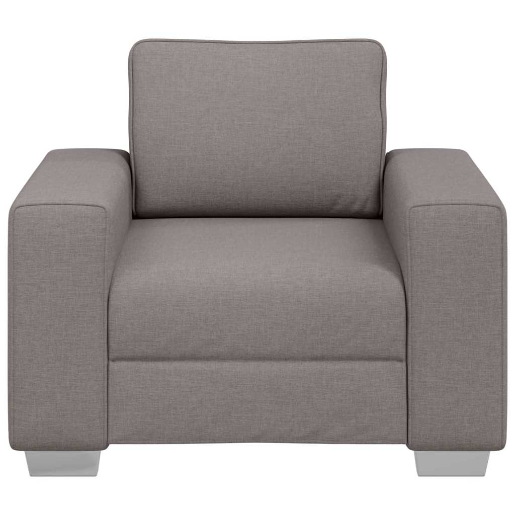 Canapé avec coussin Taupe 100 x 77 x 82 cm tissu - XIOS