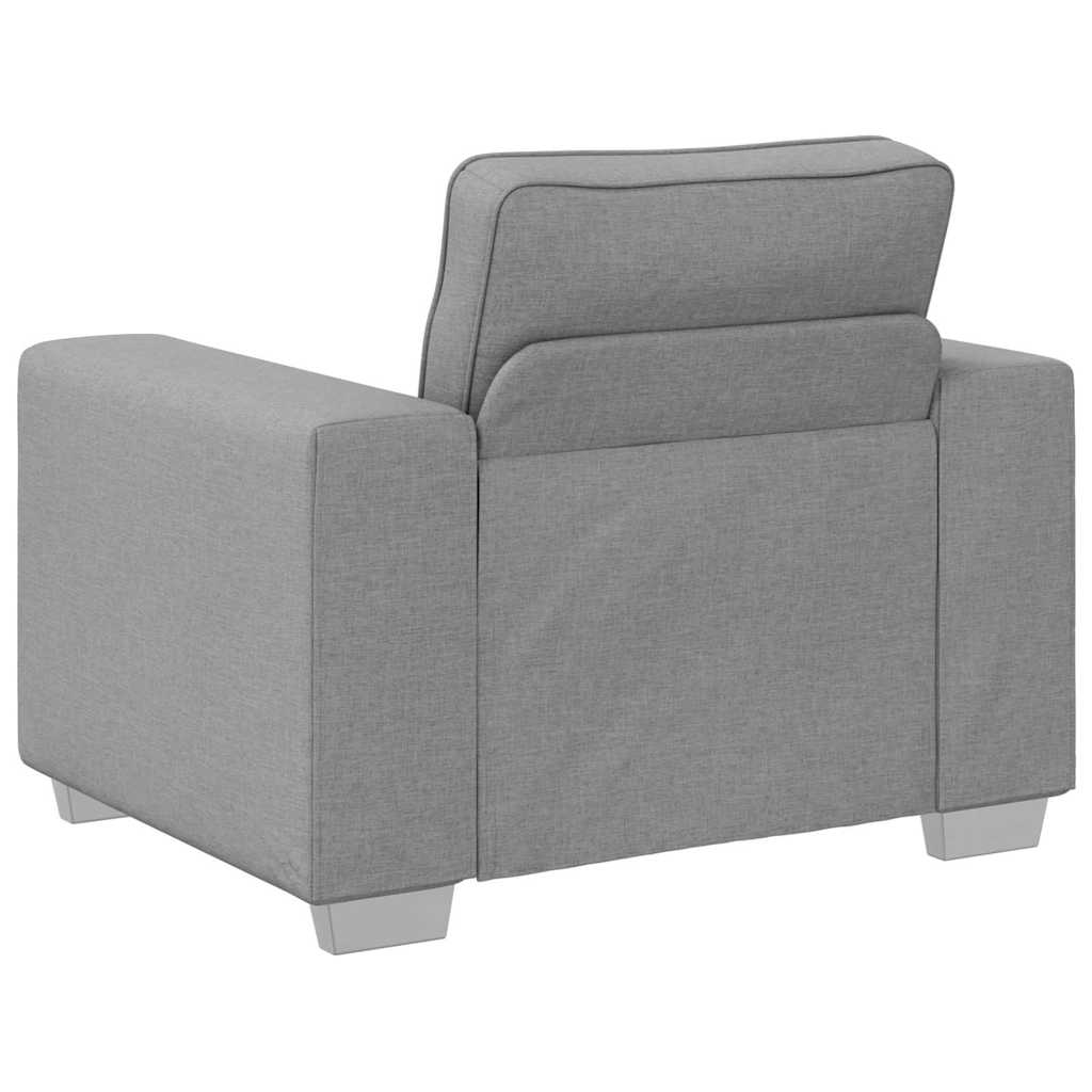 Canapé avec coussin Gris nuage 100 x 77 x 82 cm tissu - XIOS
