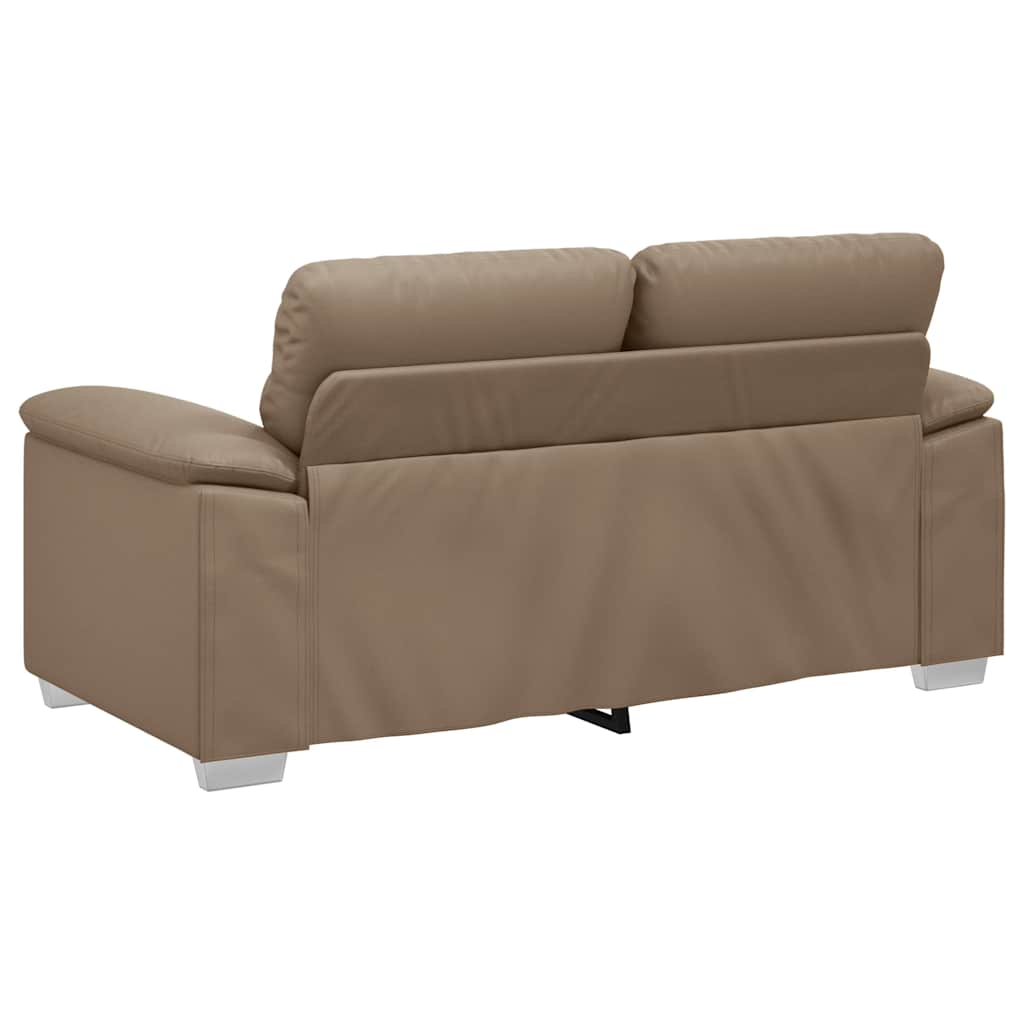 Canapé 2 places Cappuccino 160x81x84 cm Similicuir - XIOS