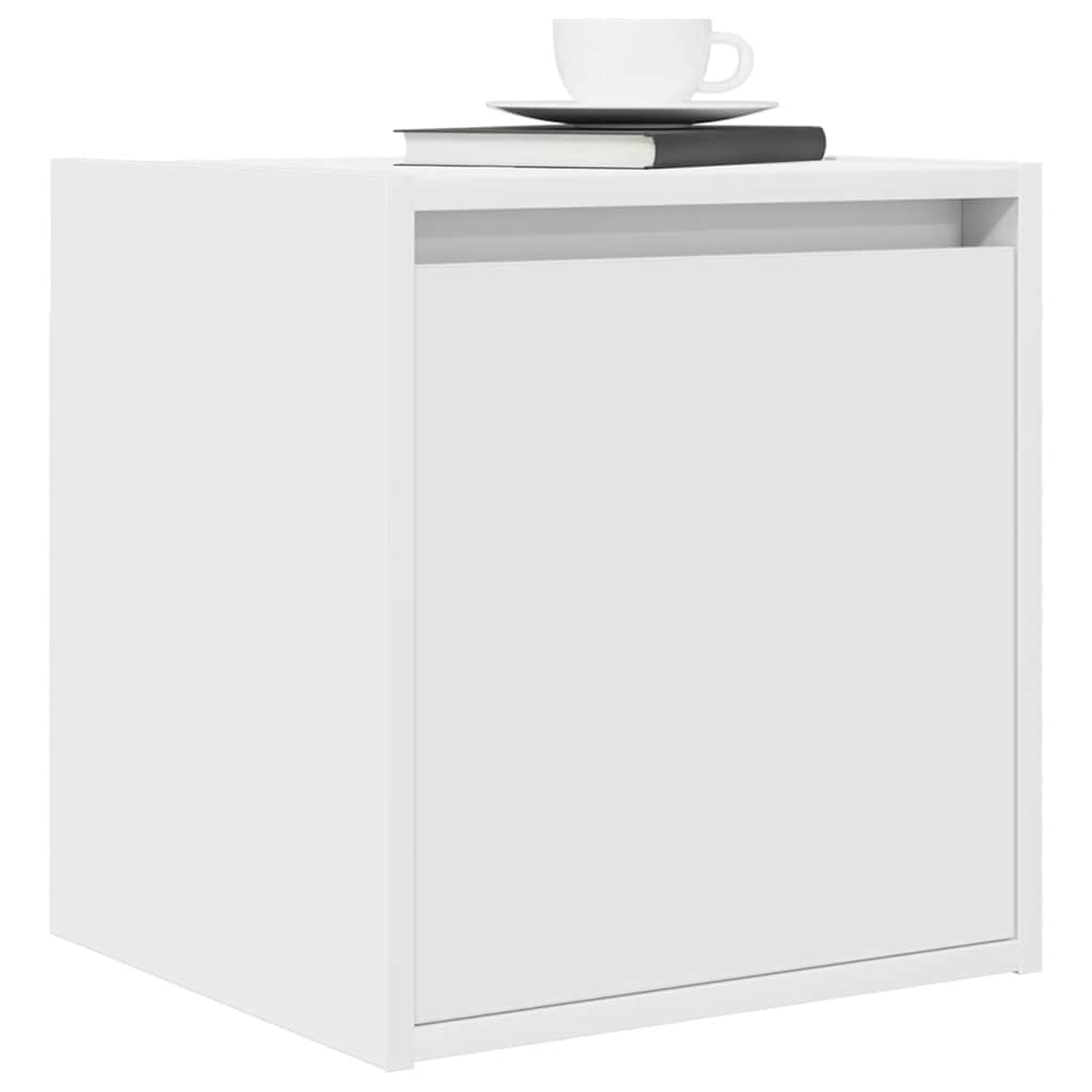 Tables de chevet murales 2 pcs blanc 38x34x40 cm - XIOS