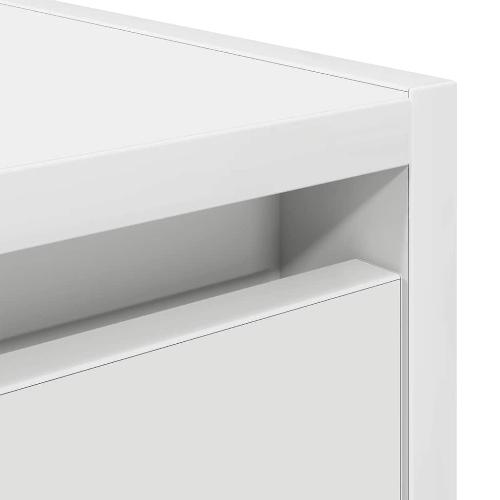 Tables de chevet murales 2 pcs blanc 38x34x40 cm - XIOS