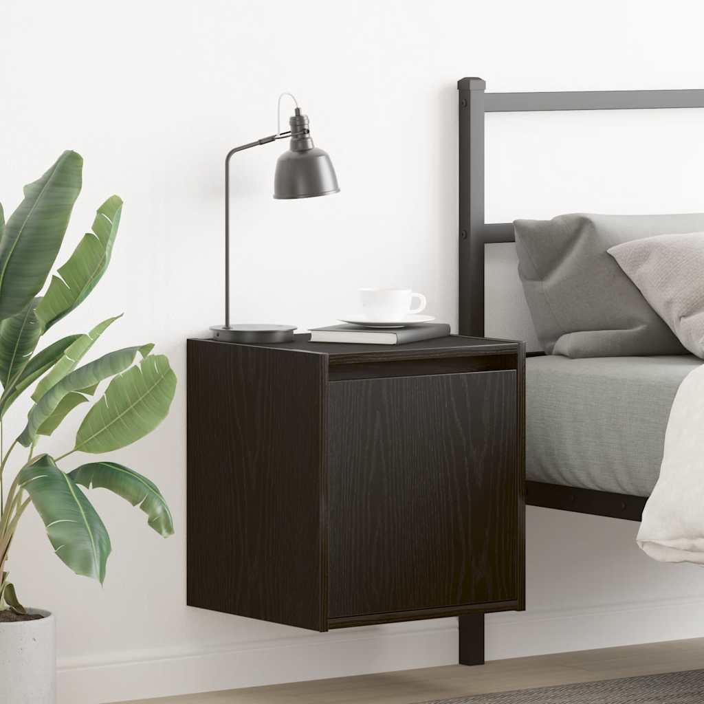 Tables de chevet murales 2 pcs noir 38x34x40 cm - XIOS