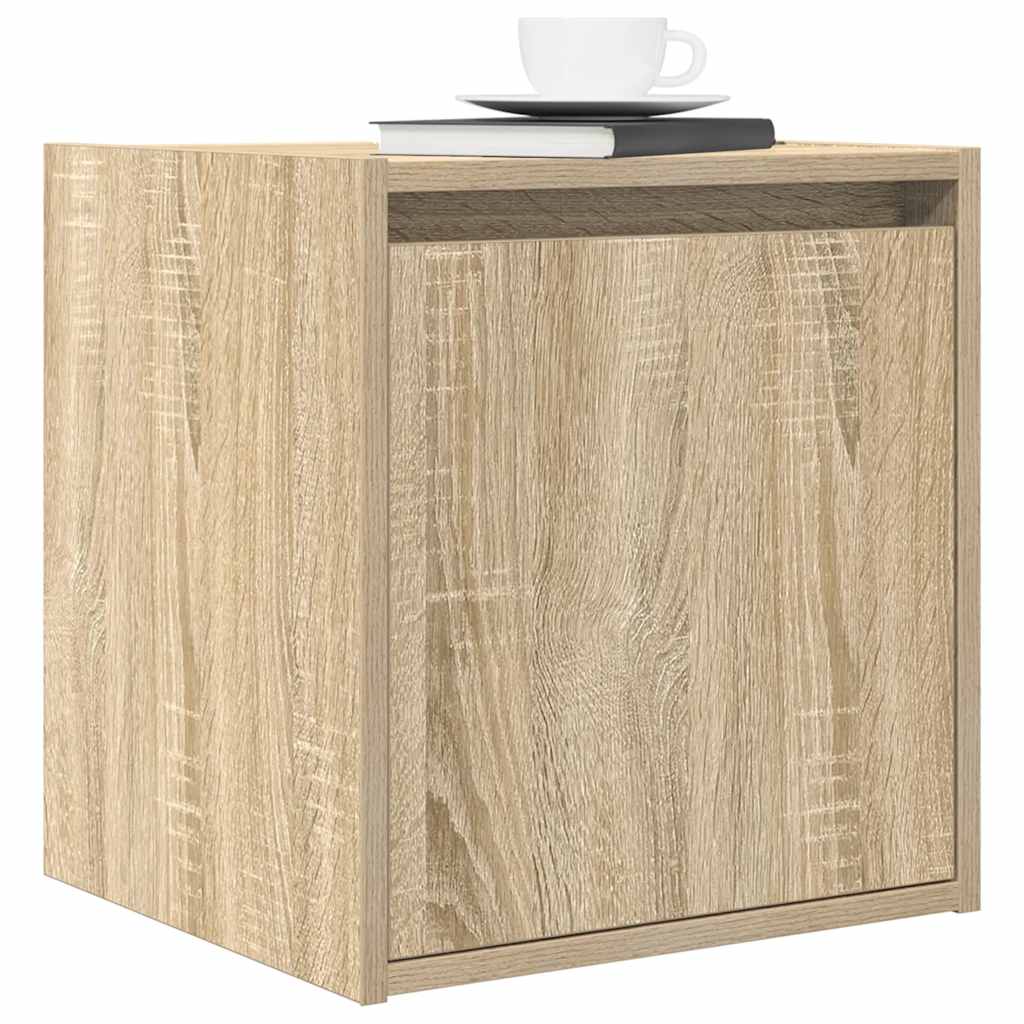 Tables de chevet murales 2 pcs chêne sonoma 38x34x40 cm - XIOS