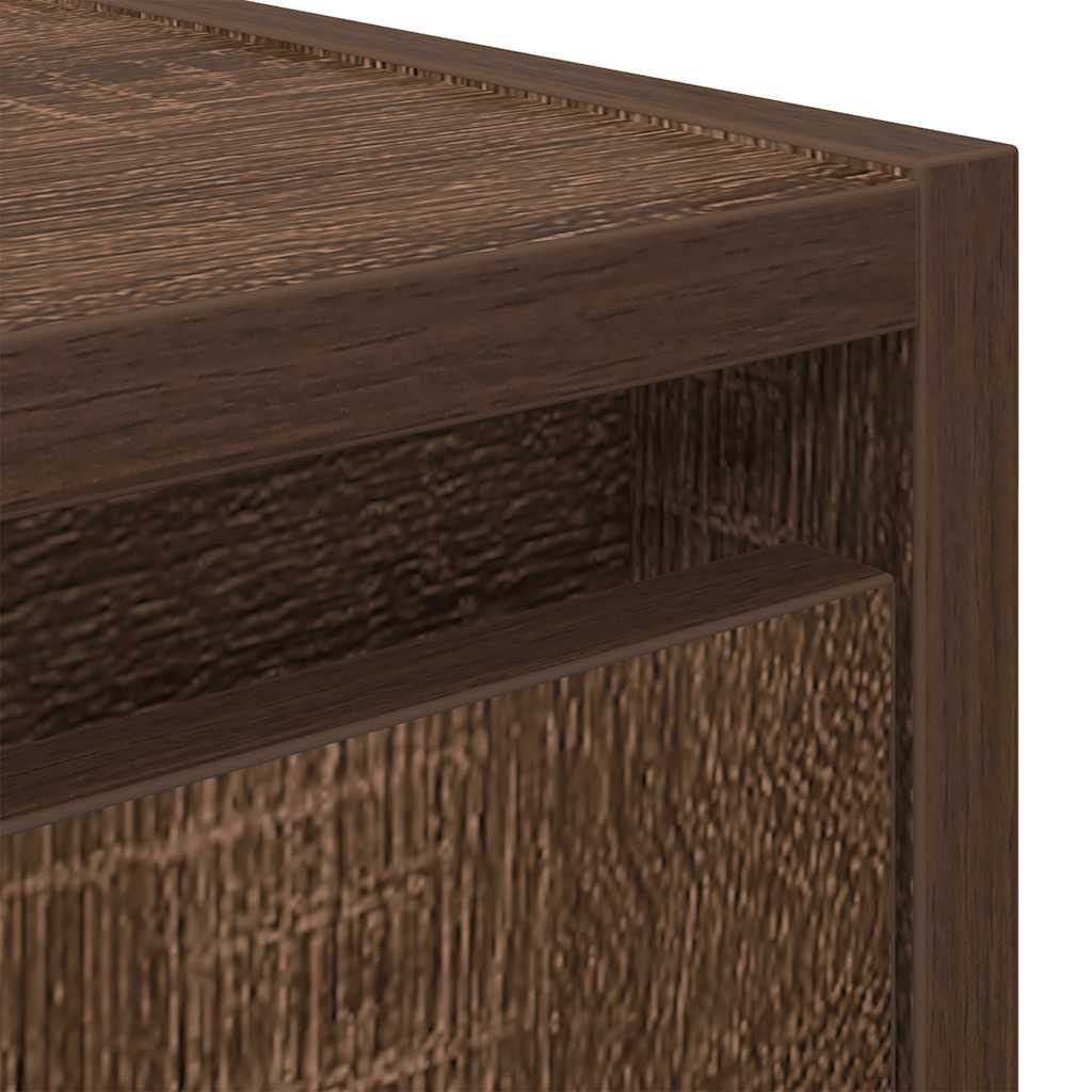 Tables de chevet murales 2 pcs chêne marron 38x34x40 cm - XIOS