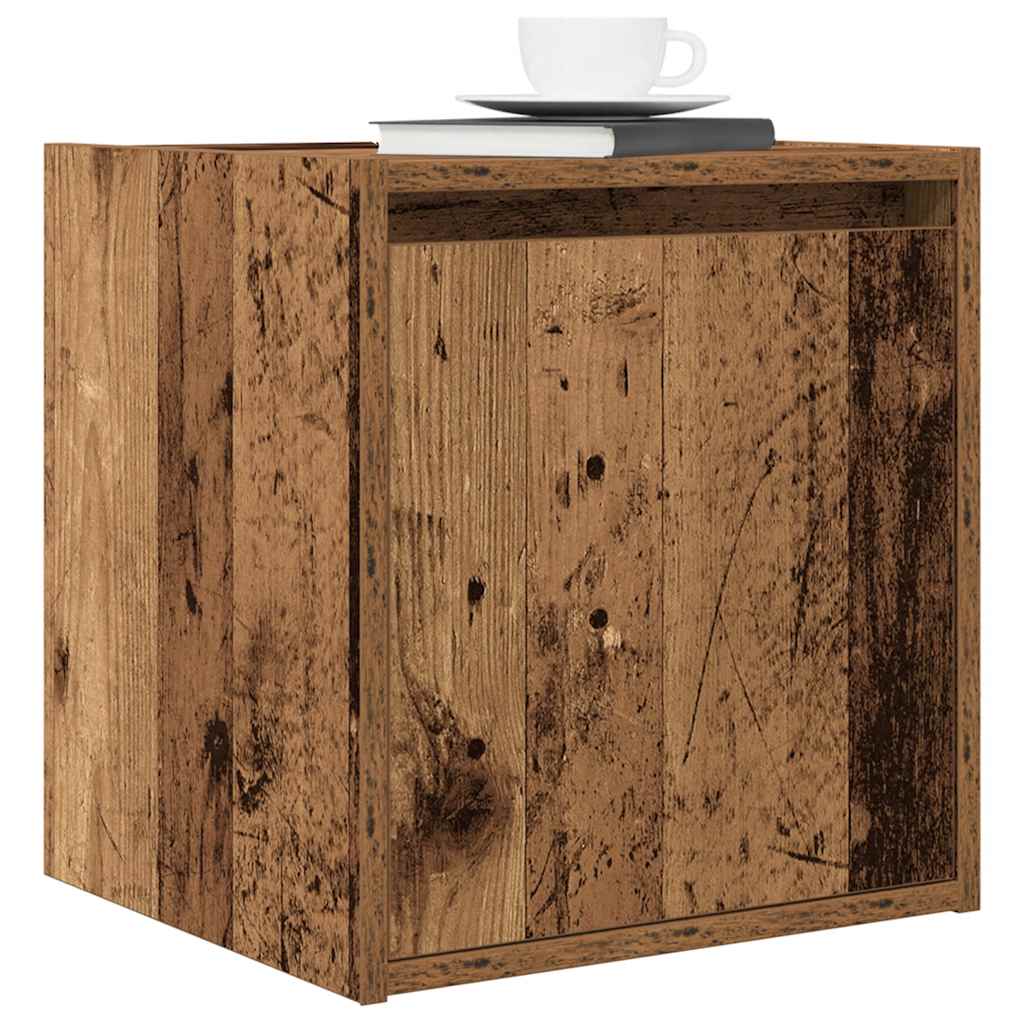 Tables de chevet murales 2 pcs vieux bois 38x34x40 cm - XIOS