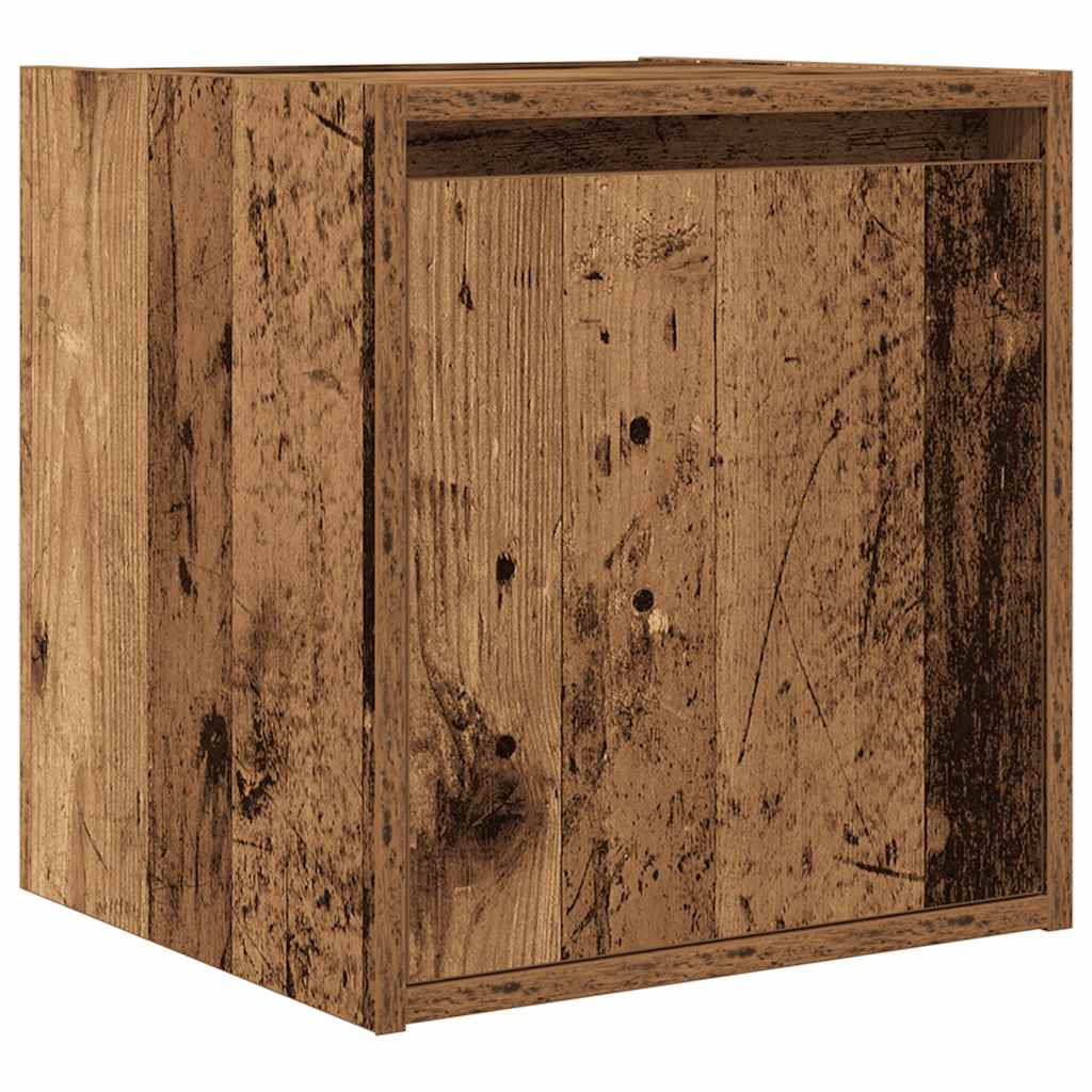 Tables de chevet murales 2 pcs vieux bois 38x34x40 cm - XIOS