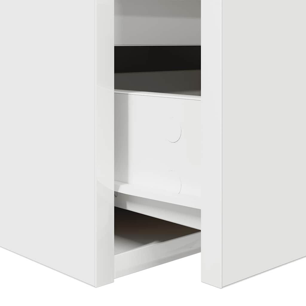 Tables de chevet murales 2 pcs blanc 38x34x40 cm - XIOS
