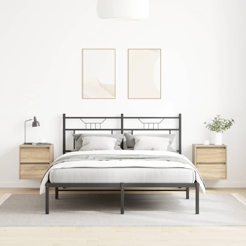 Tables de chevet murales 2 pcs chêne sonoma 38x34x40 cm - XIOS