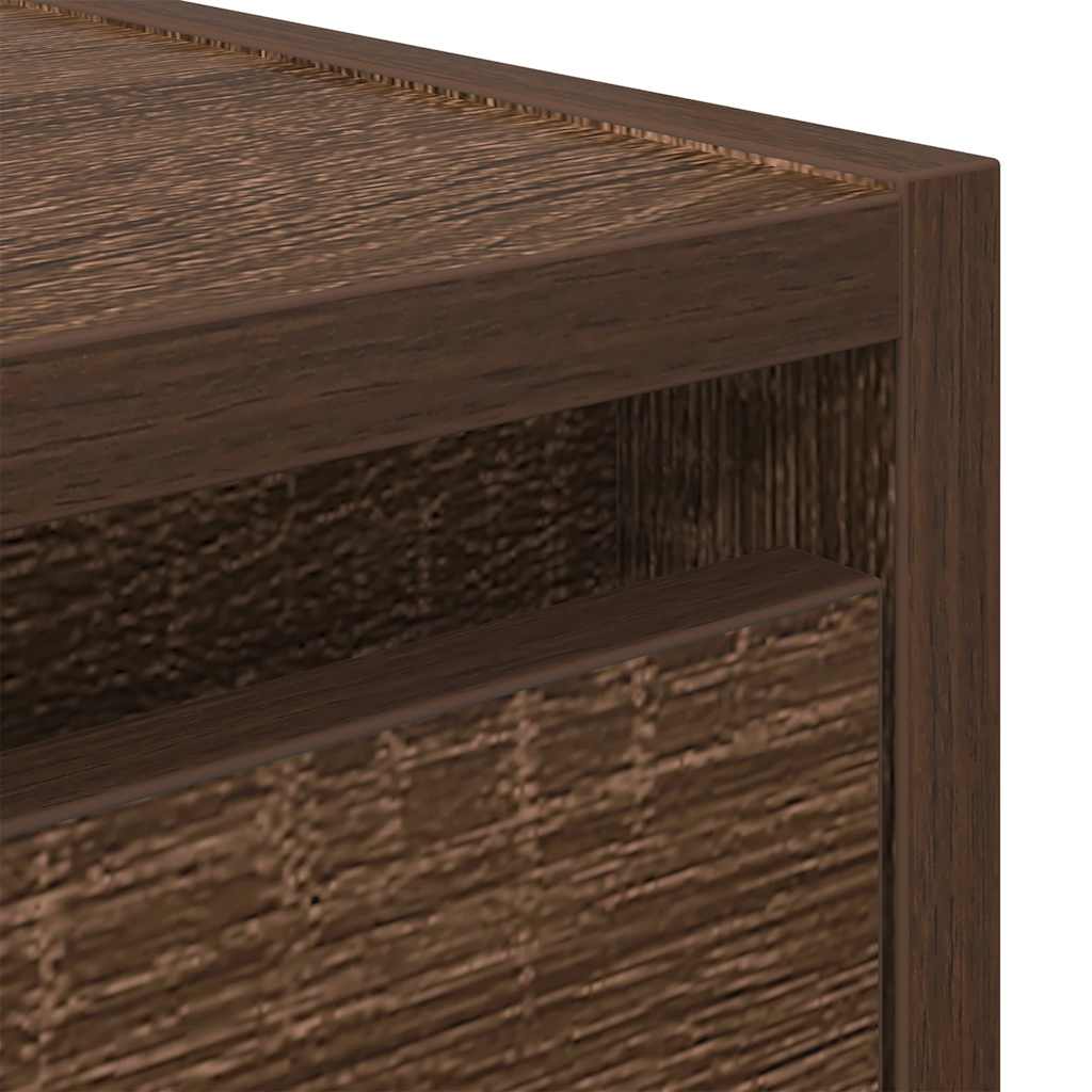 Tables de chevet murales 2 pcs chêne marron 38x34x40 cm - XIOS