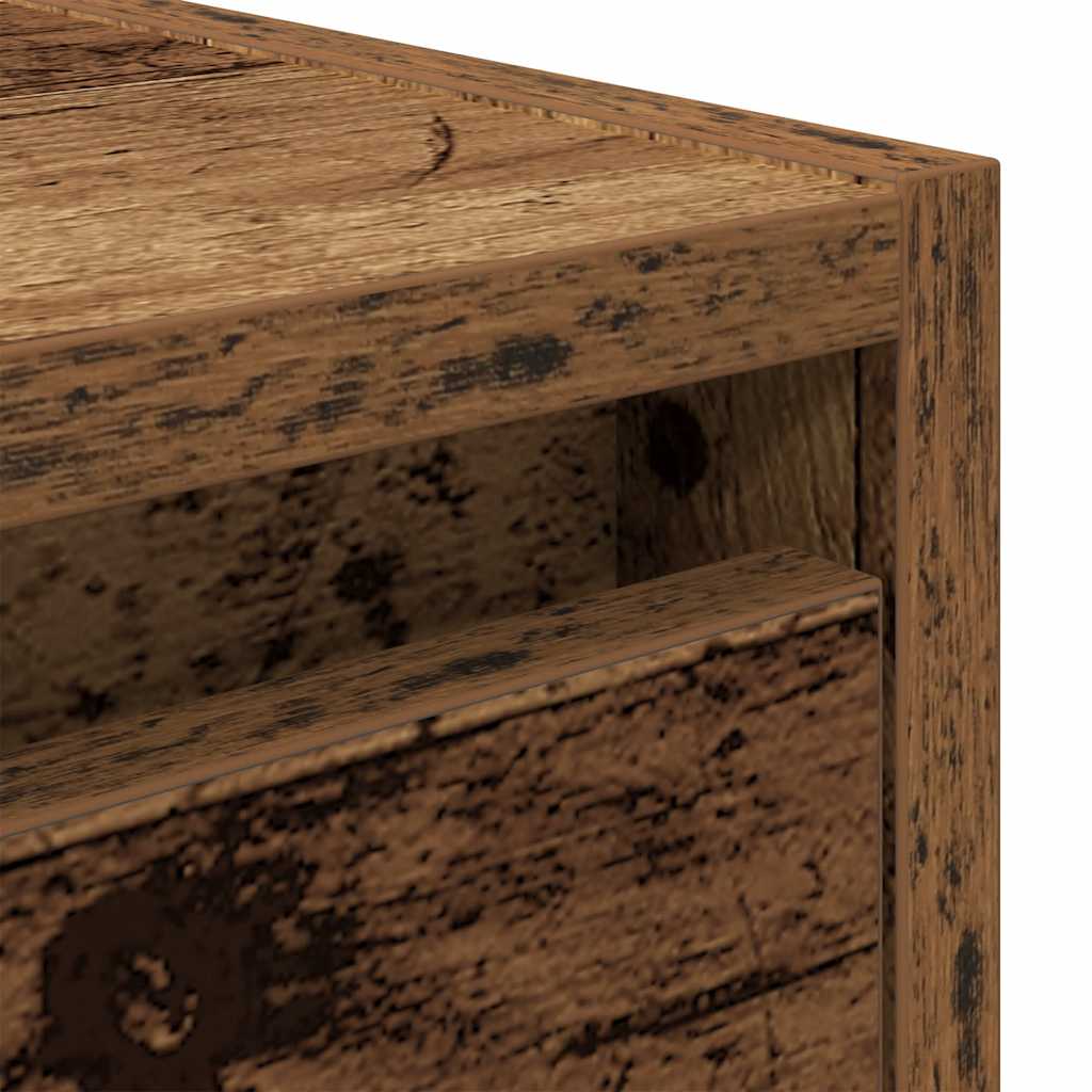 Tables de chevet murales 2 pcs vieux bois 38x34x40 cm - XIOS
